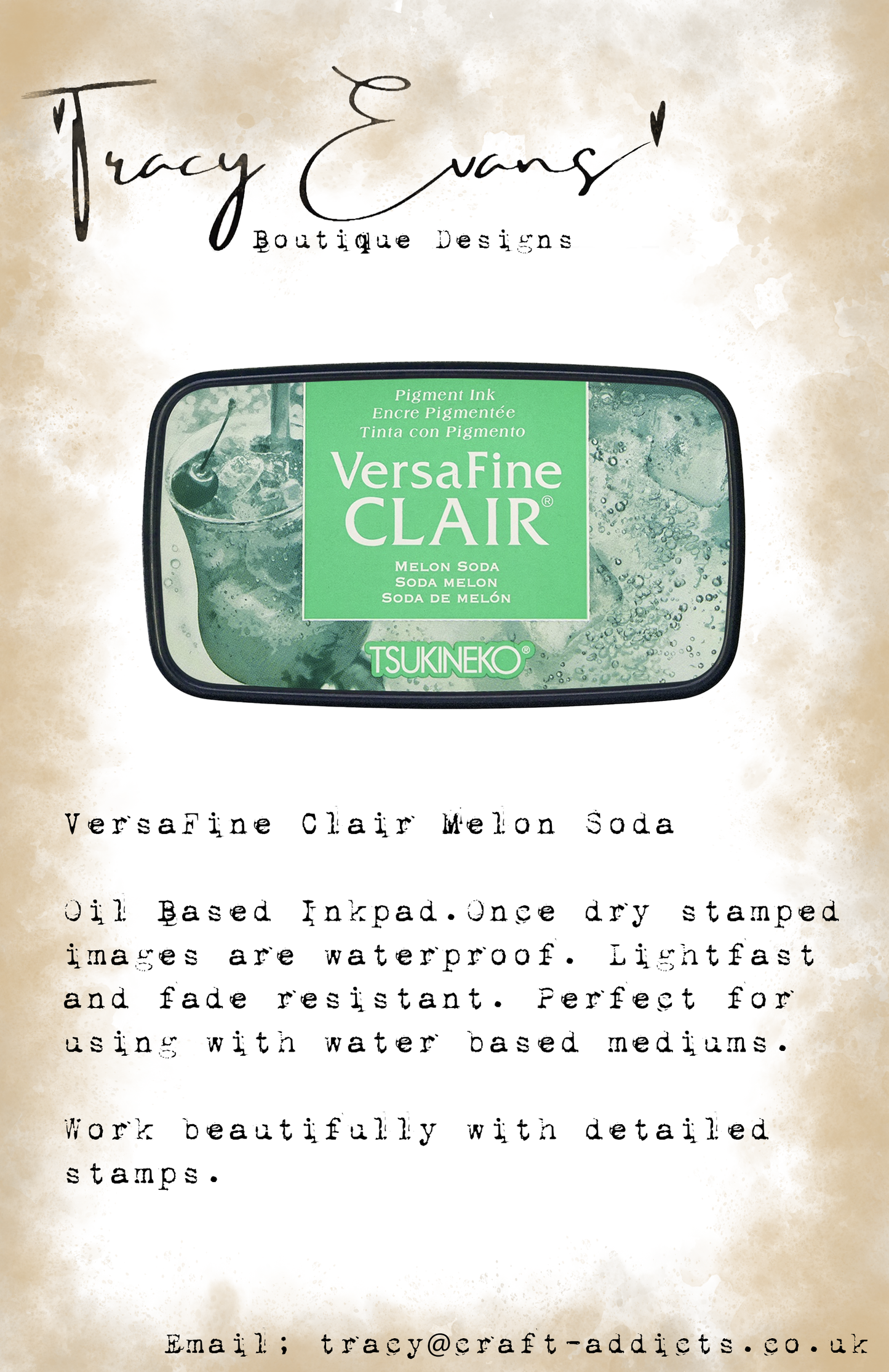 IN042 - VersaFine Clair Melon Soda - New Colour For 2026