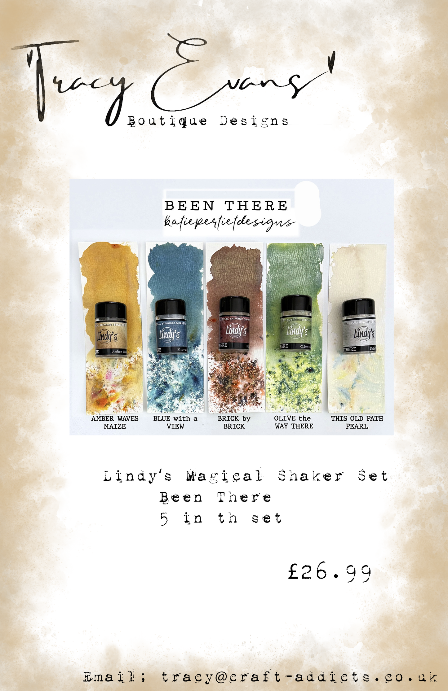 LI045 - Lindy’s Magical Shakers Set “Been There”