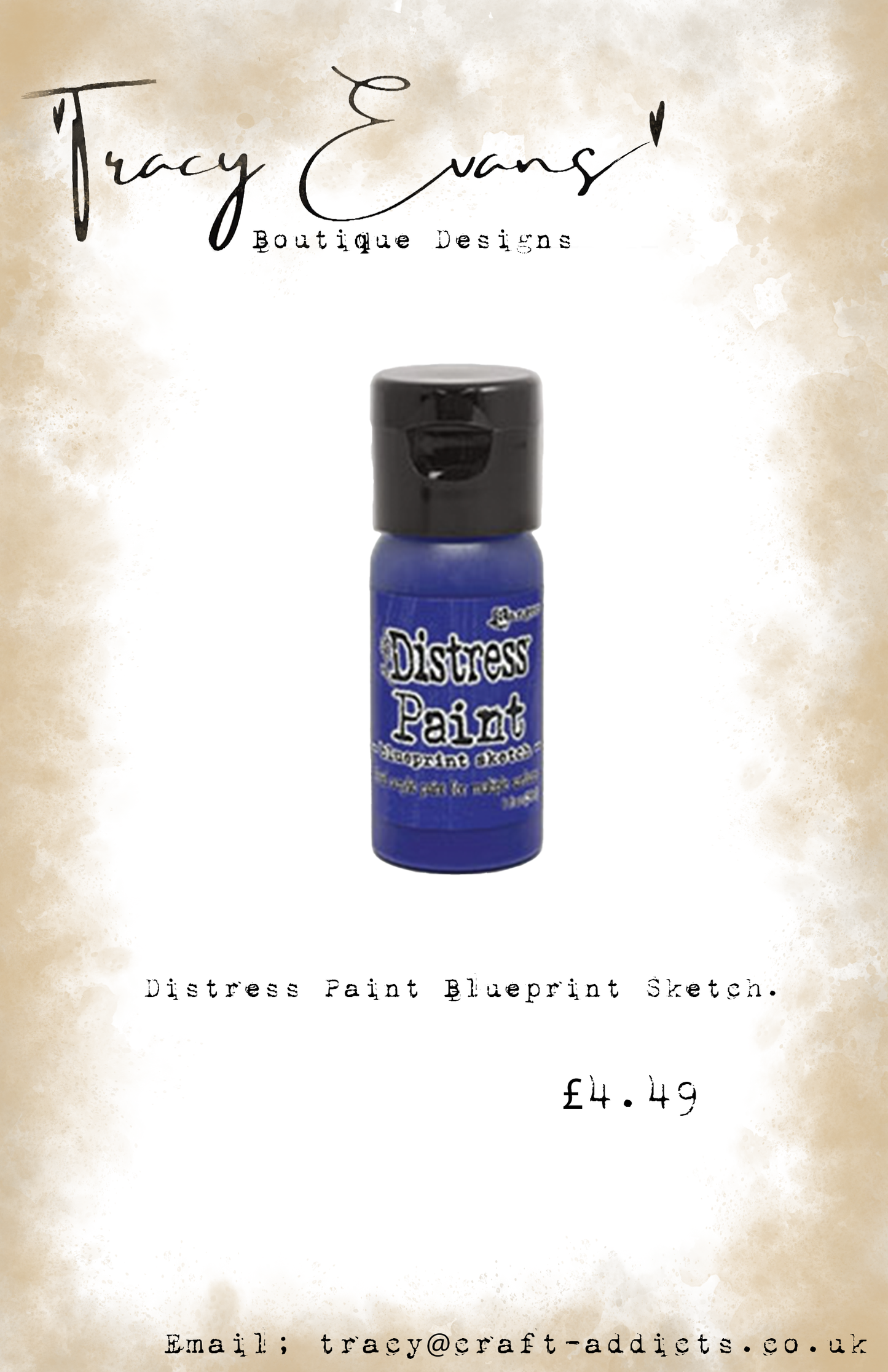 DI092 - Distress Paint Blueprint Sketch