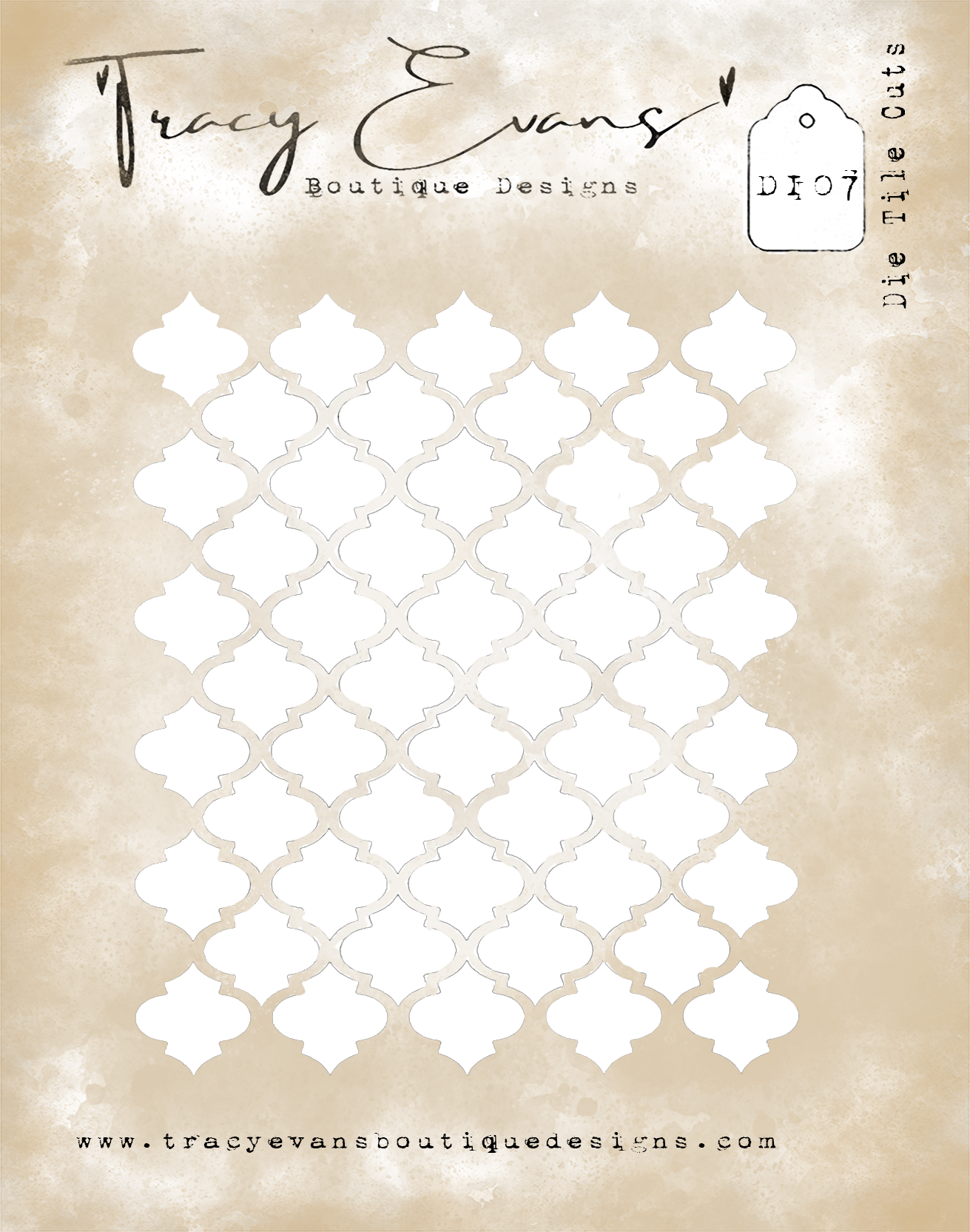 DIE07 - Die Tile Cuts coordinates beautifully with SS37