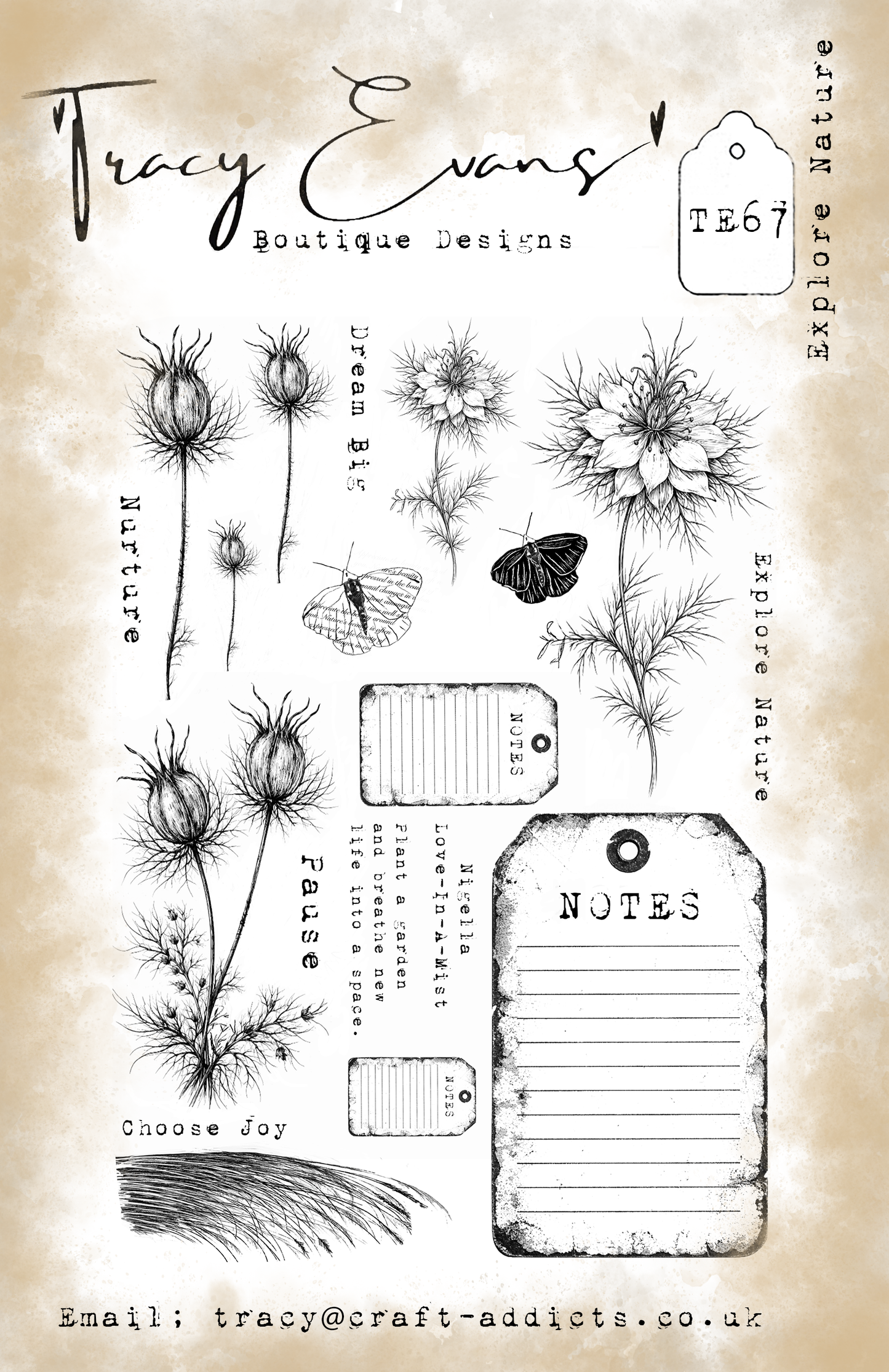TE067 - Explore Nature (A5 Stamp)