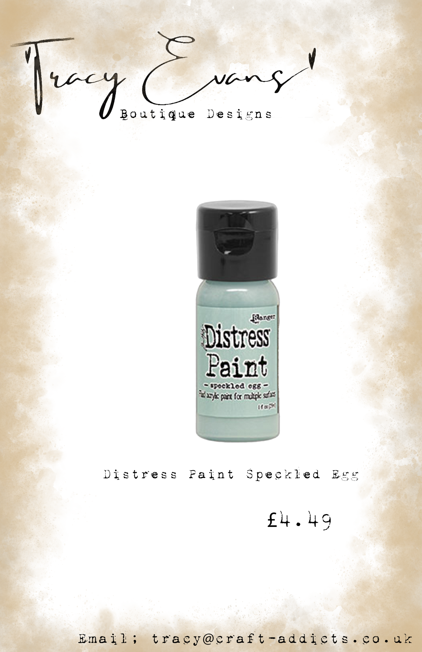 DI138 - Distress Paint Speckled Egg