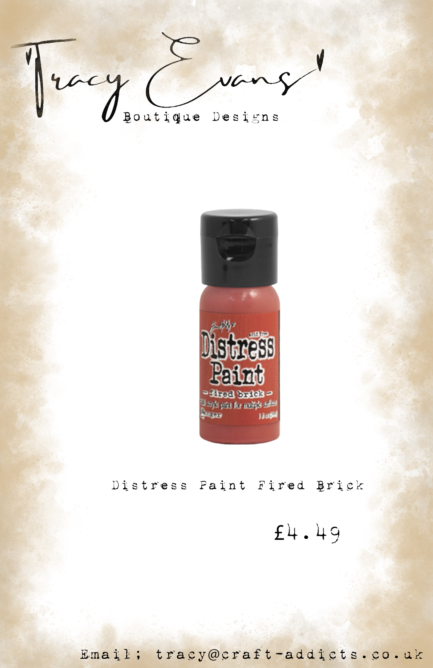 DI142 - Distress Paint Fired Brick