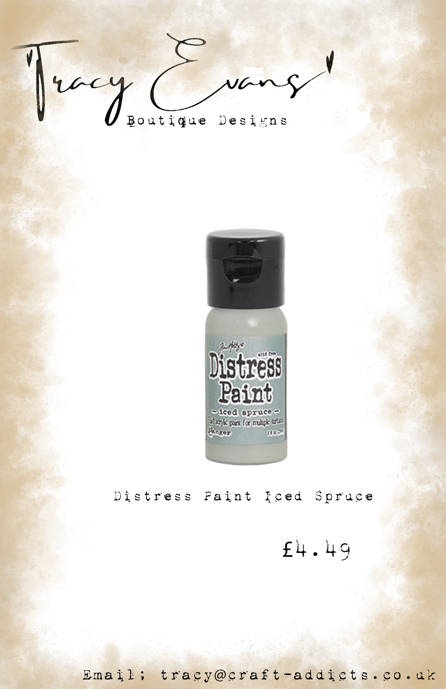 DI146 - Distress Paint Iced Spruce