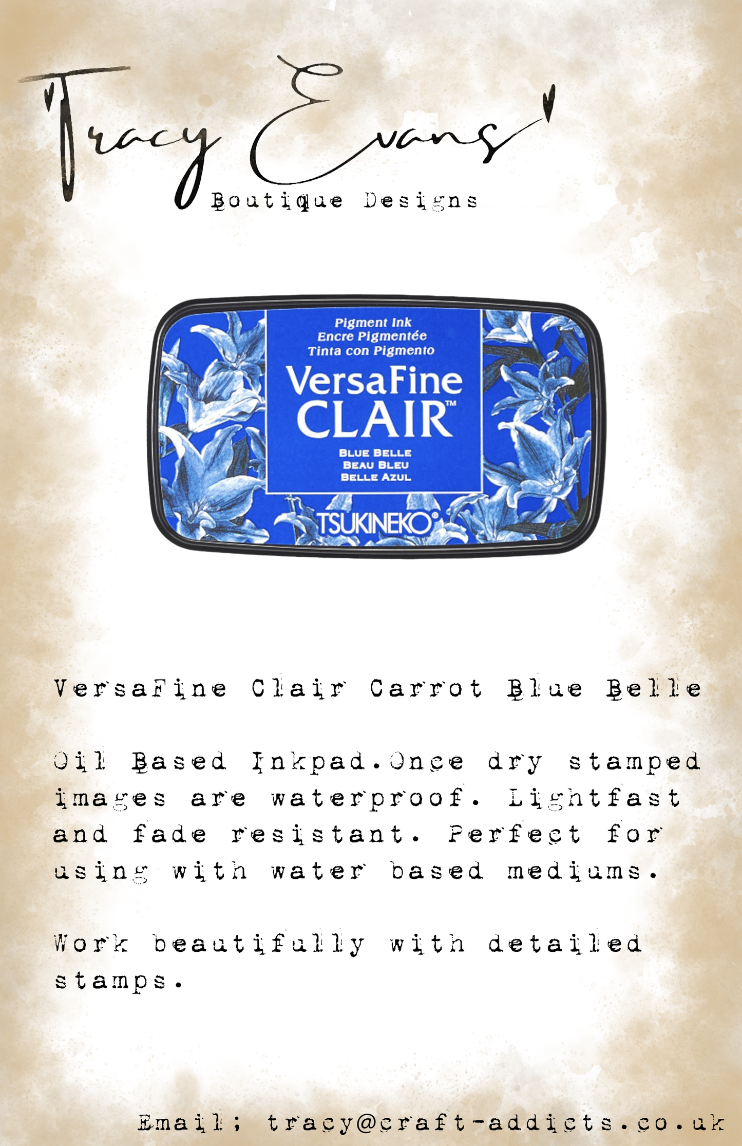 IN052 - VersaFine Clair Blue Belle