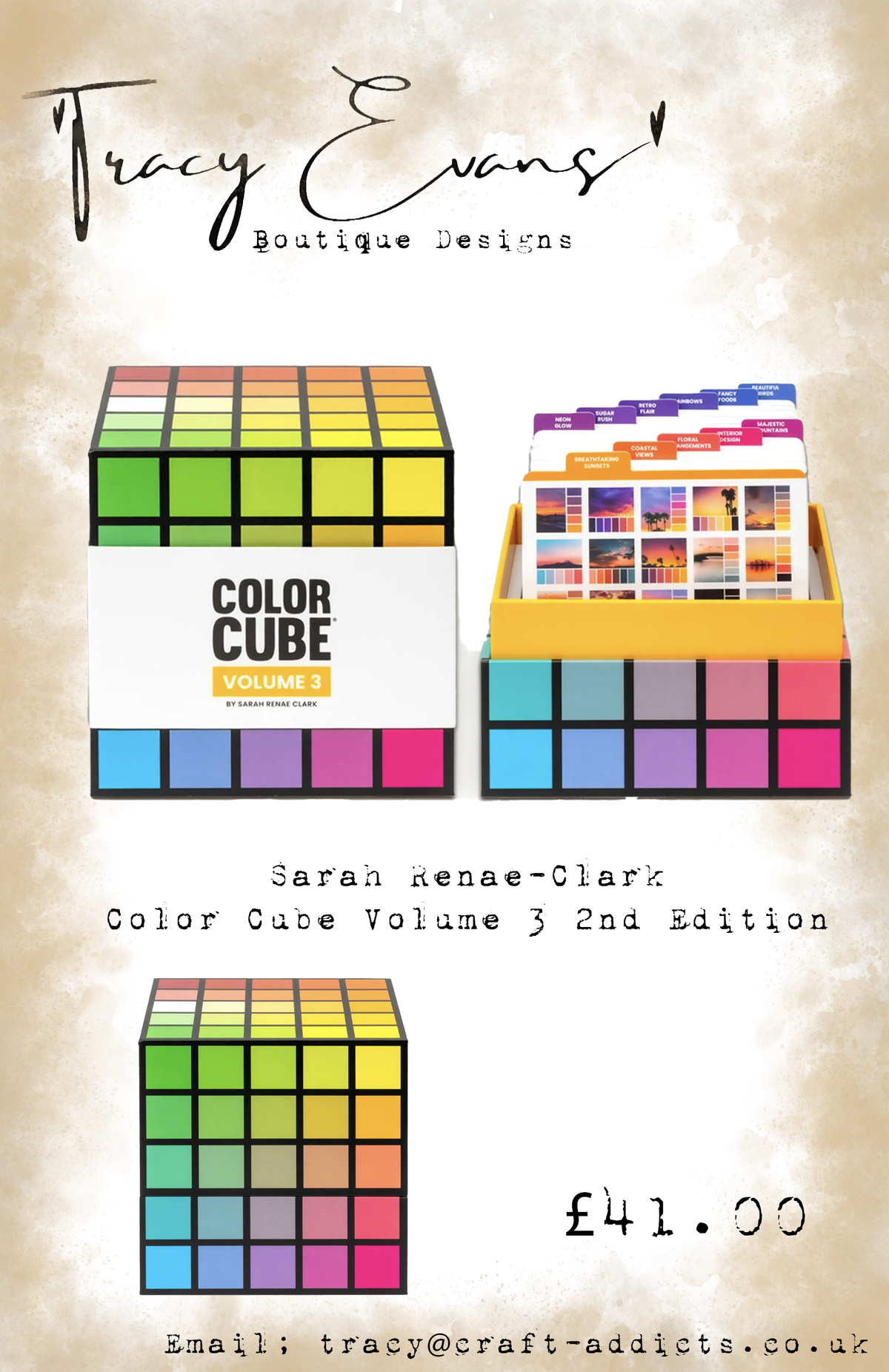 AC030 - Sarah Renae Clark Colour Cube 2nd Edition Volume 3 PRE ORDER 2-3 Weeks Aporox