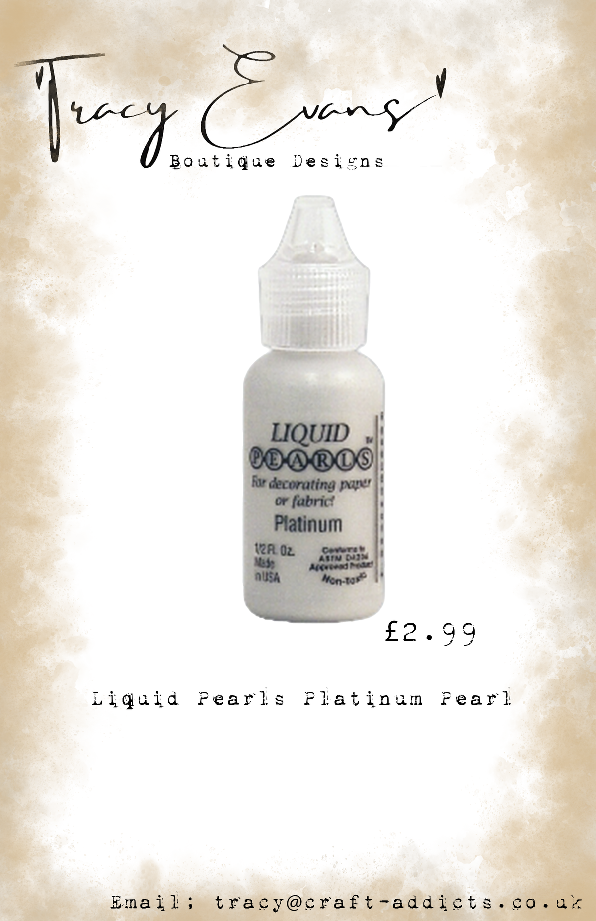 AC032 - Liquid Pearls Platinum Pearl