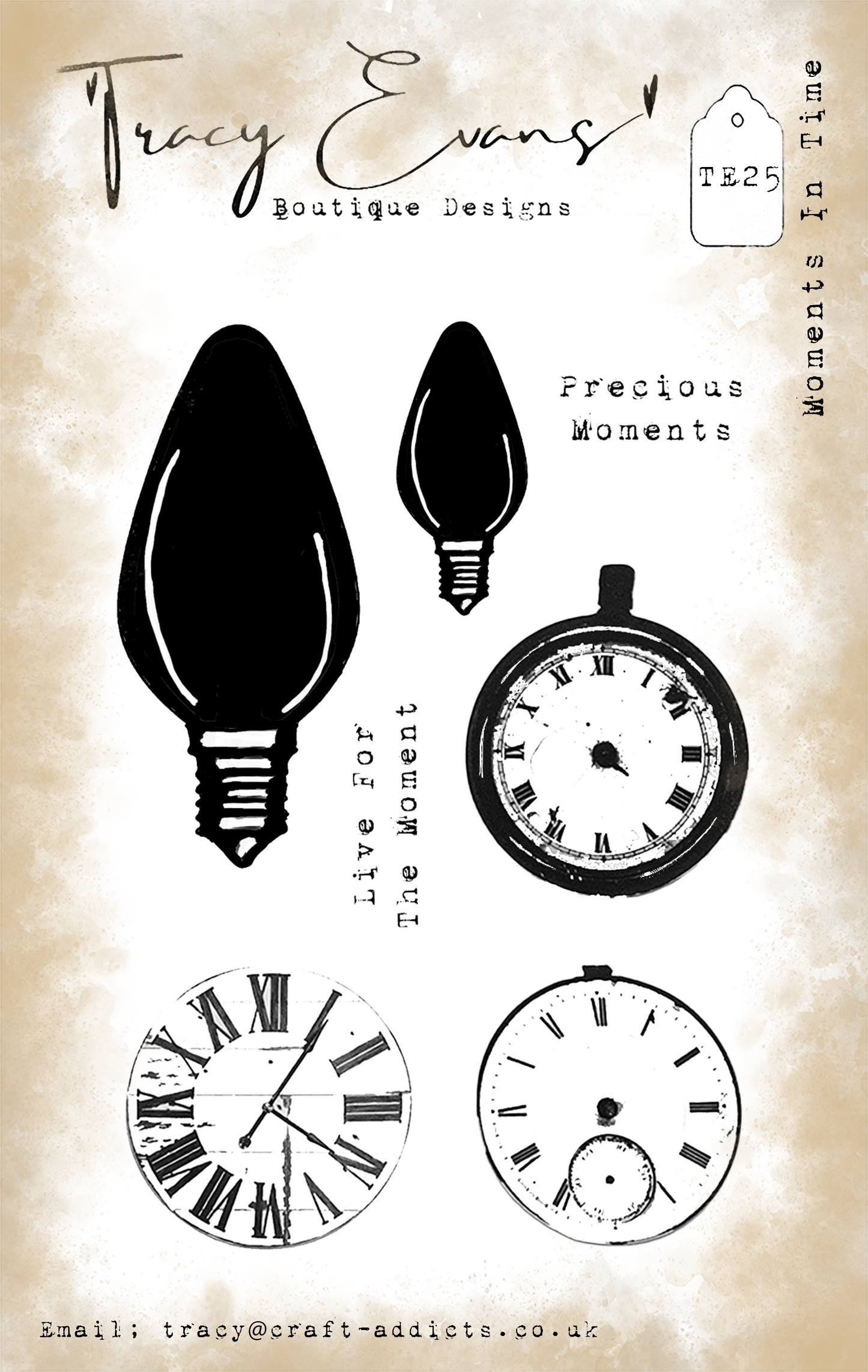 TE025 - Moments In Time (A7 Stamp)