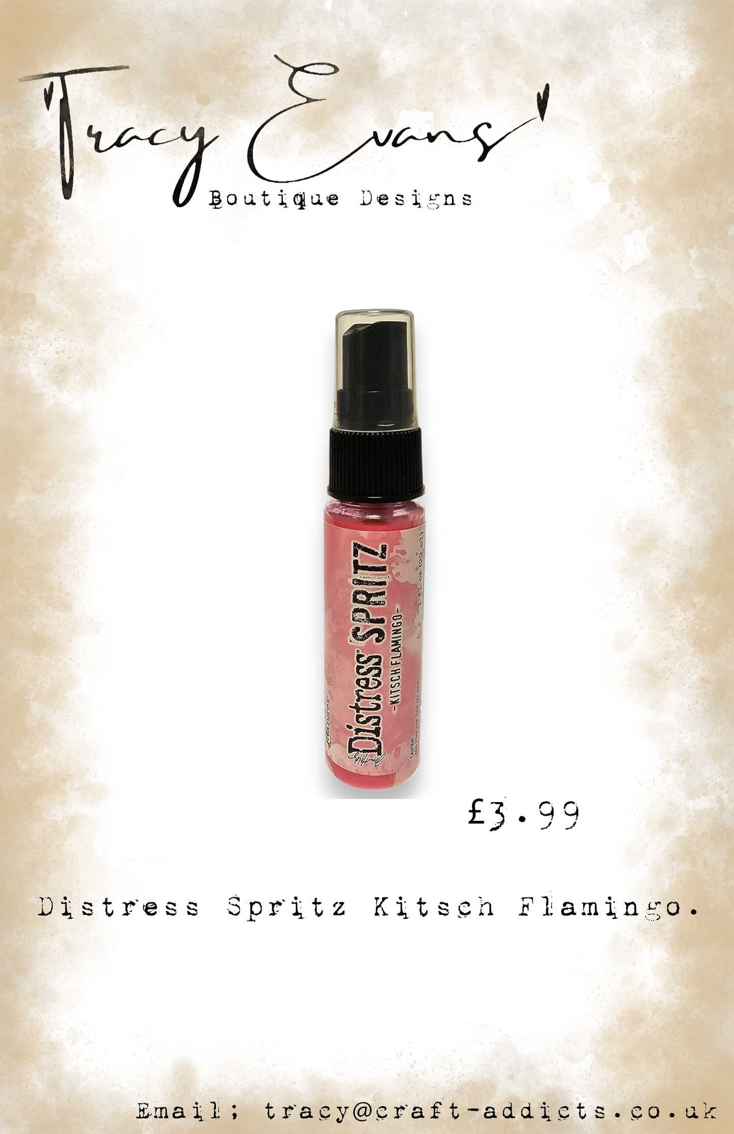 DI030 - Distress Spritz Kitsch Flamingo
