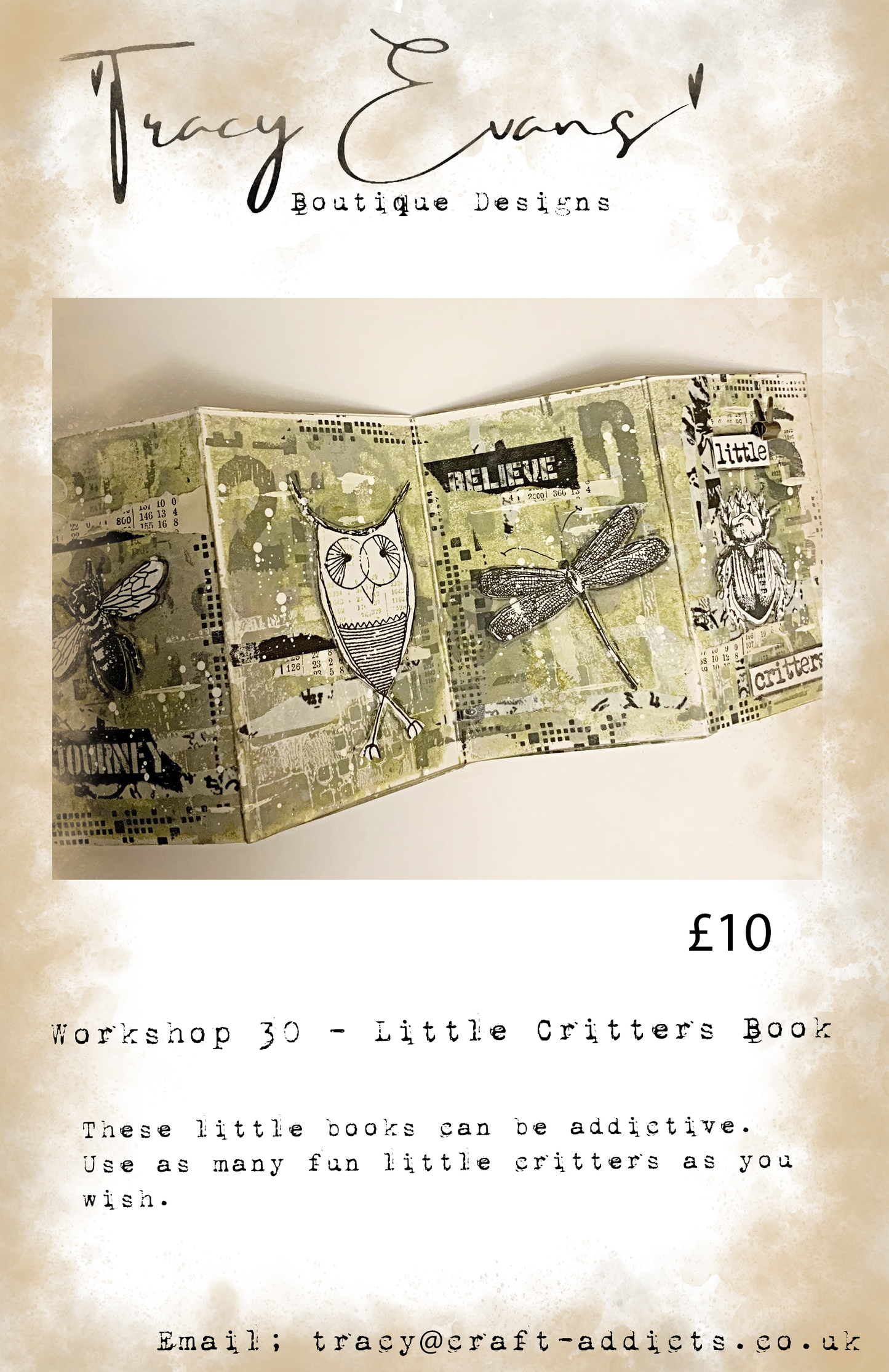Workshop 030 Little Critters Book