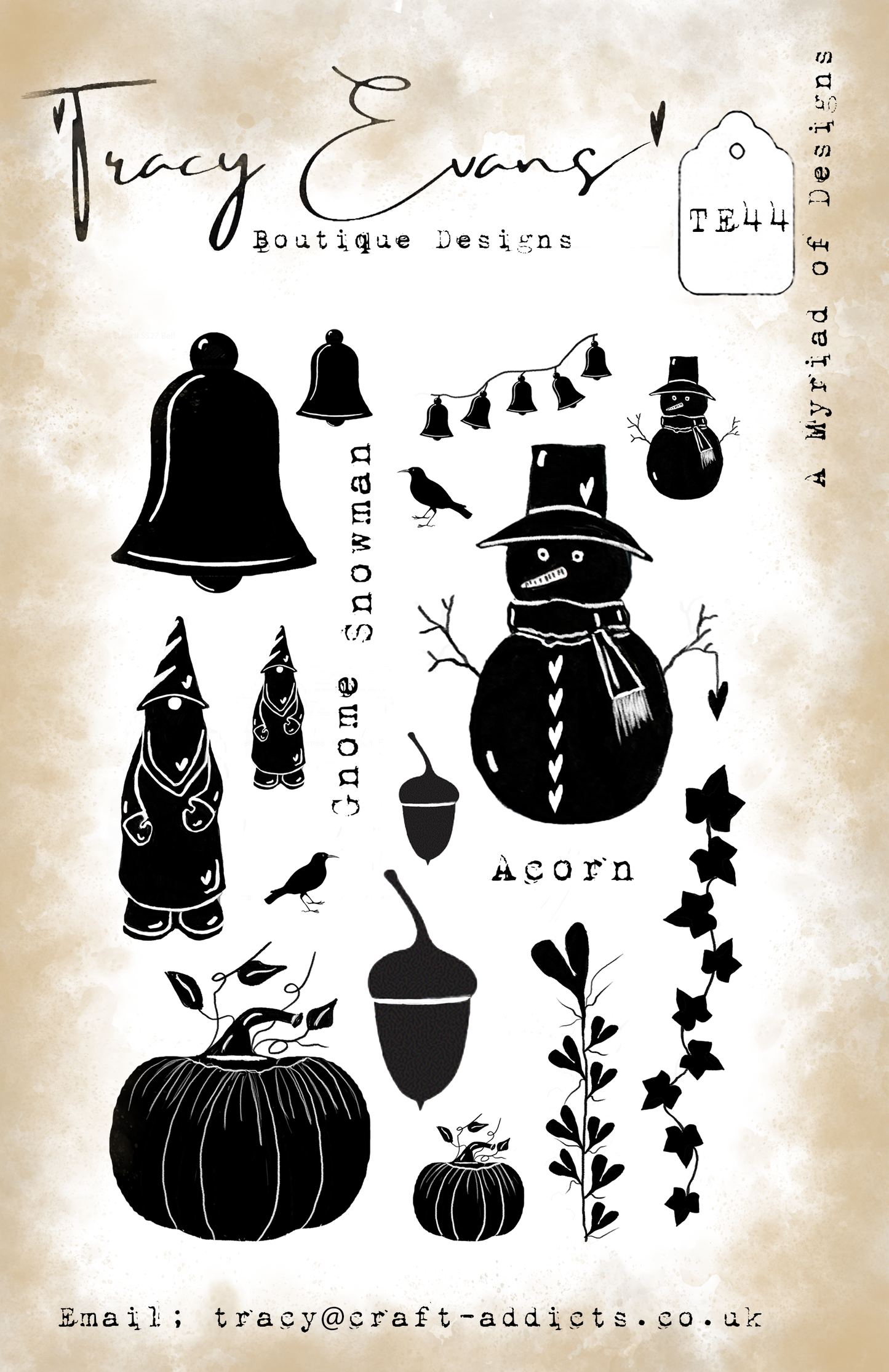 TE044 - A Myriad of Designs (A5 Stamp)