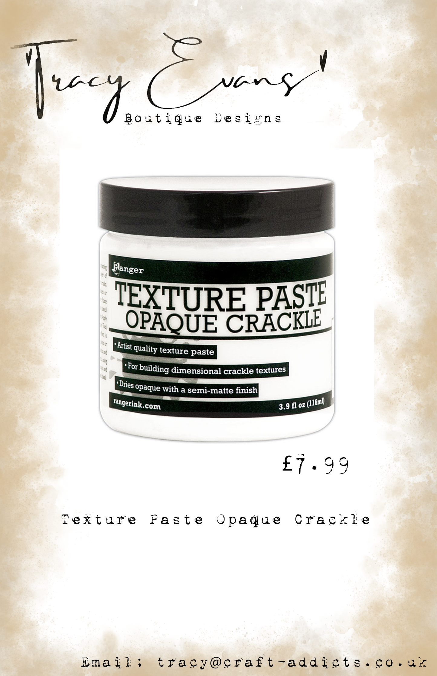 DI048 - Texture Paste Opaque Crackle