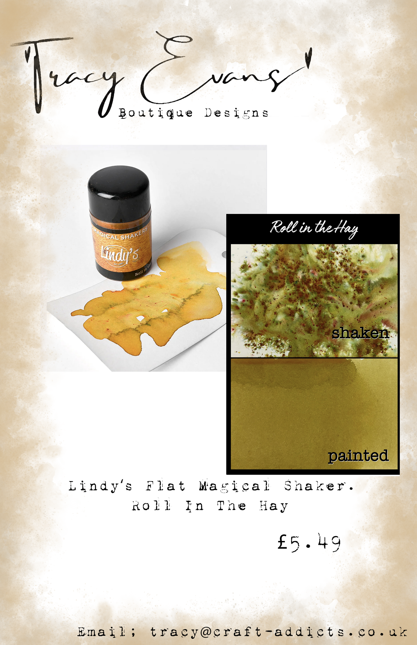 LI020 - Lindy’s Flat Magical Shaker Roll In The Hay