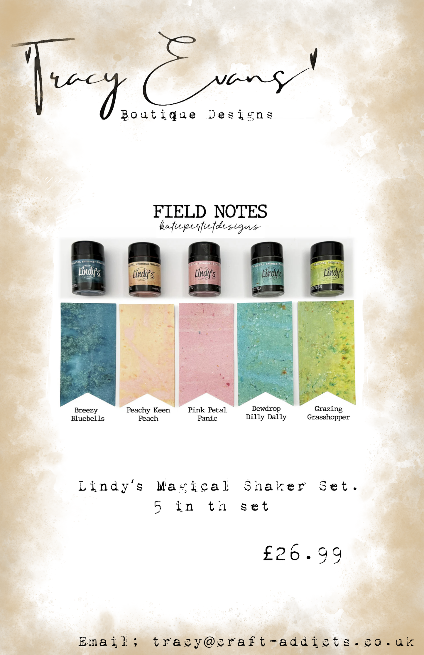 LI037 - Lindy’s Magical Shaker Set Field Notes