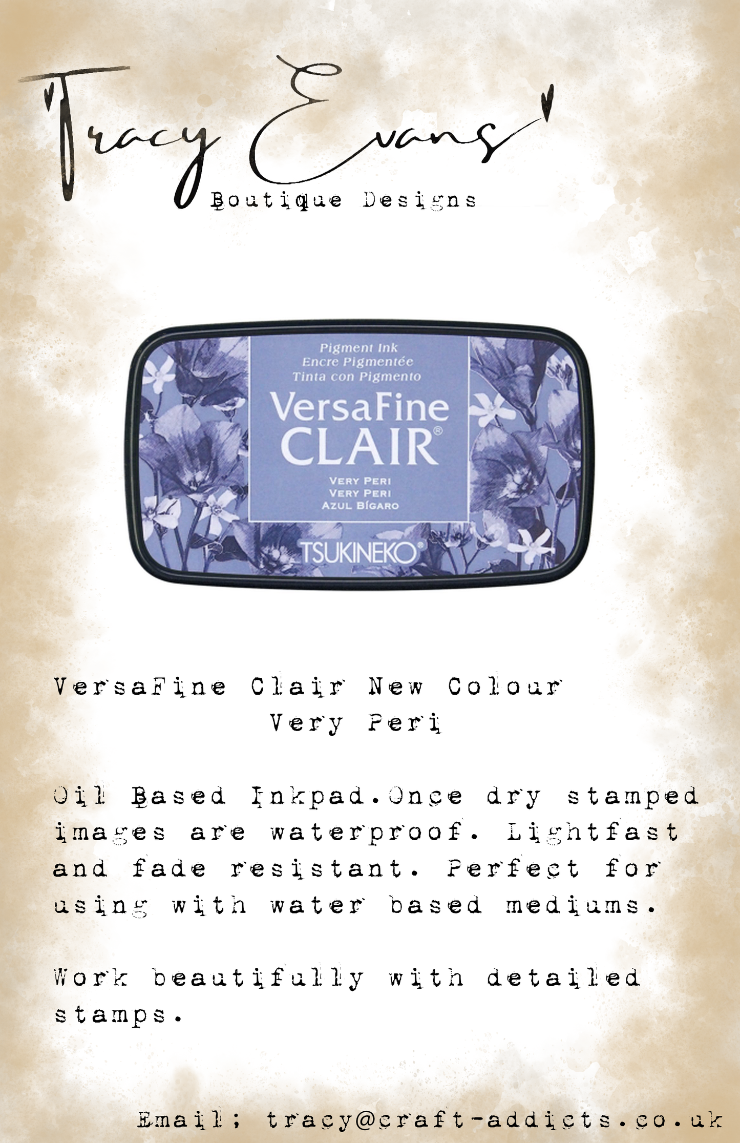 IN009 - Versafine Clair Very Peri (New Colour 2024)