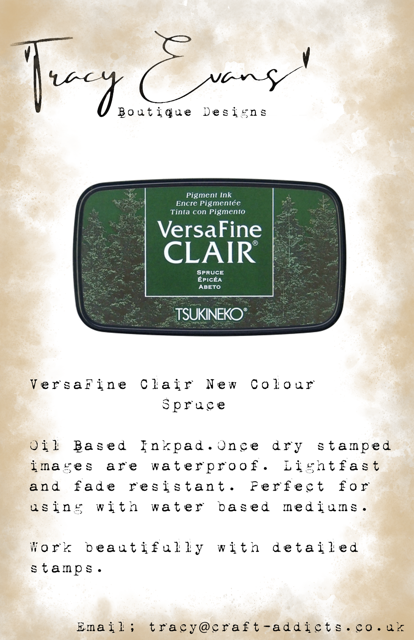 IN011 - Versafine Clair Spruce (New Colour 2024)