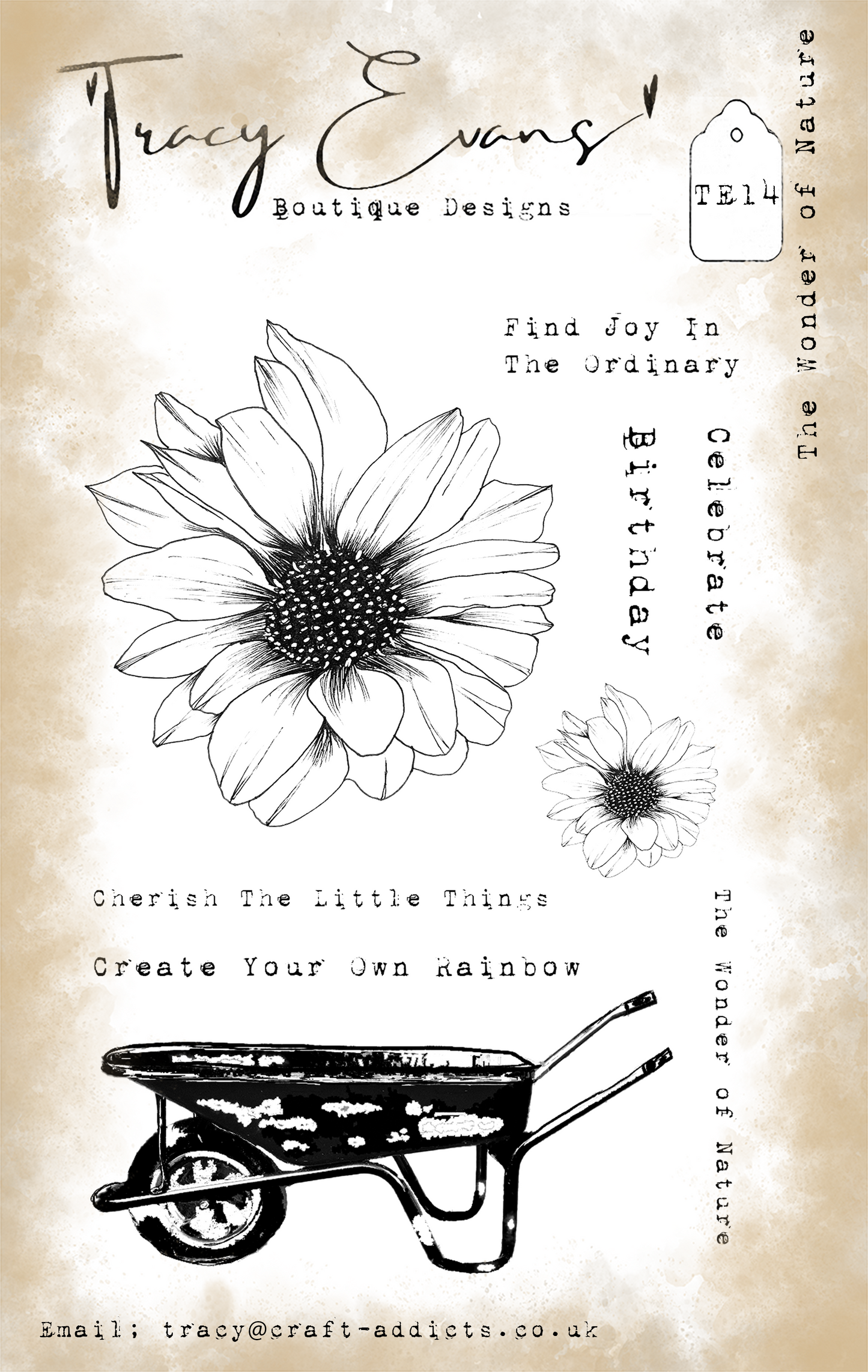 TE014 - The Wonder Of Nature (A6 Stamp)