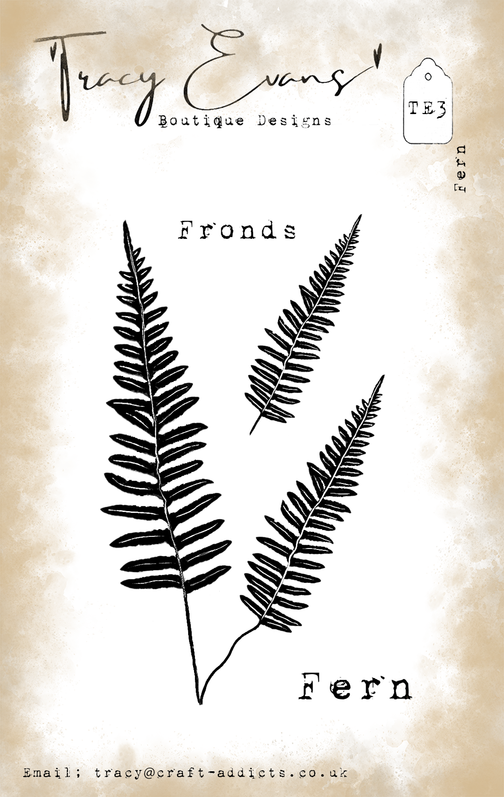 TE003 - Fern (A7 stamp)