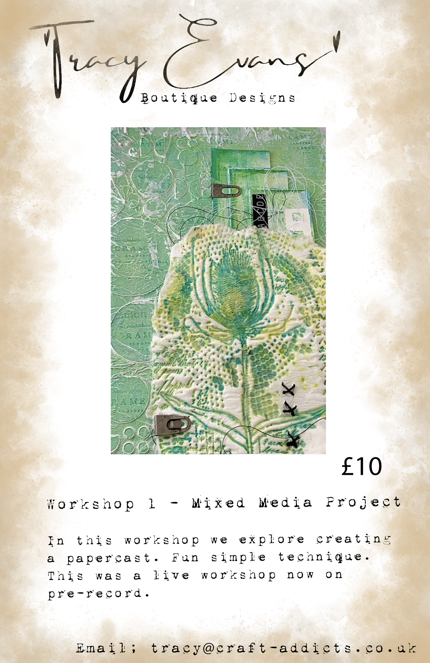 Workshop 001 Mixed Media Project
