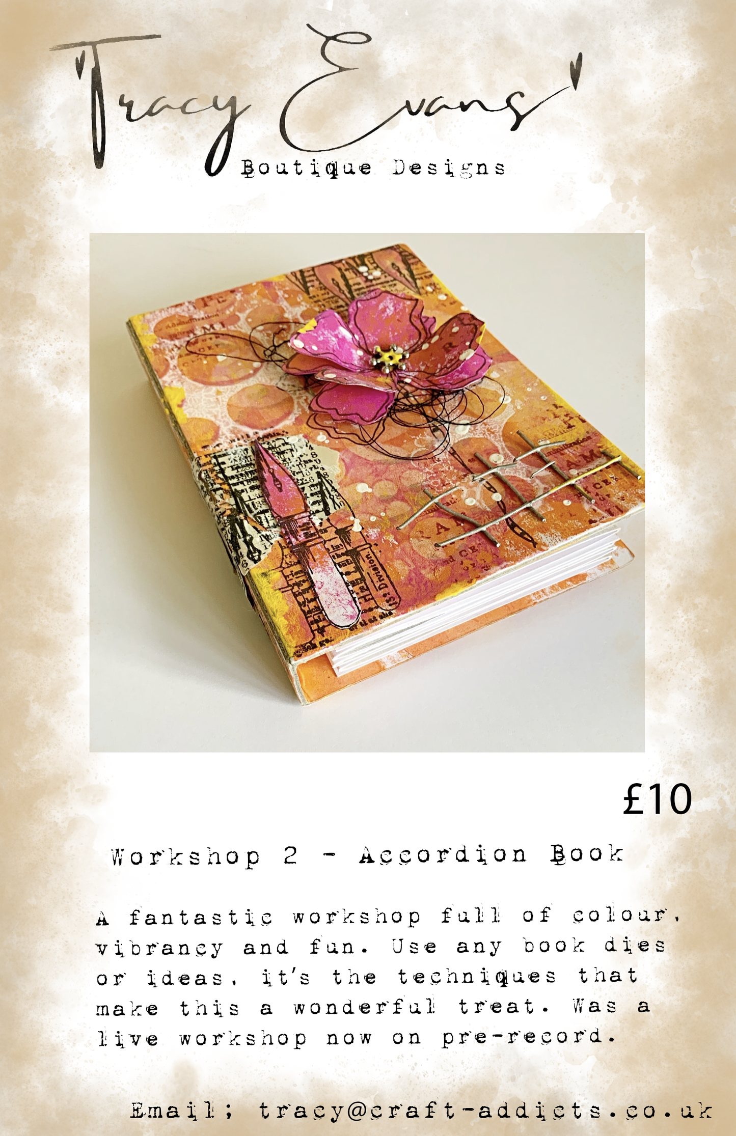 Workshop 002 Accordion Book