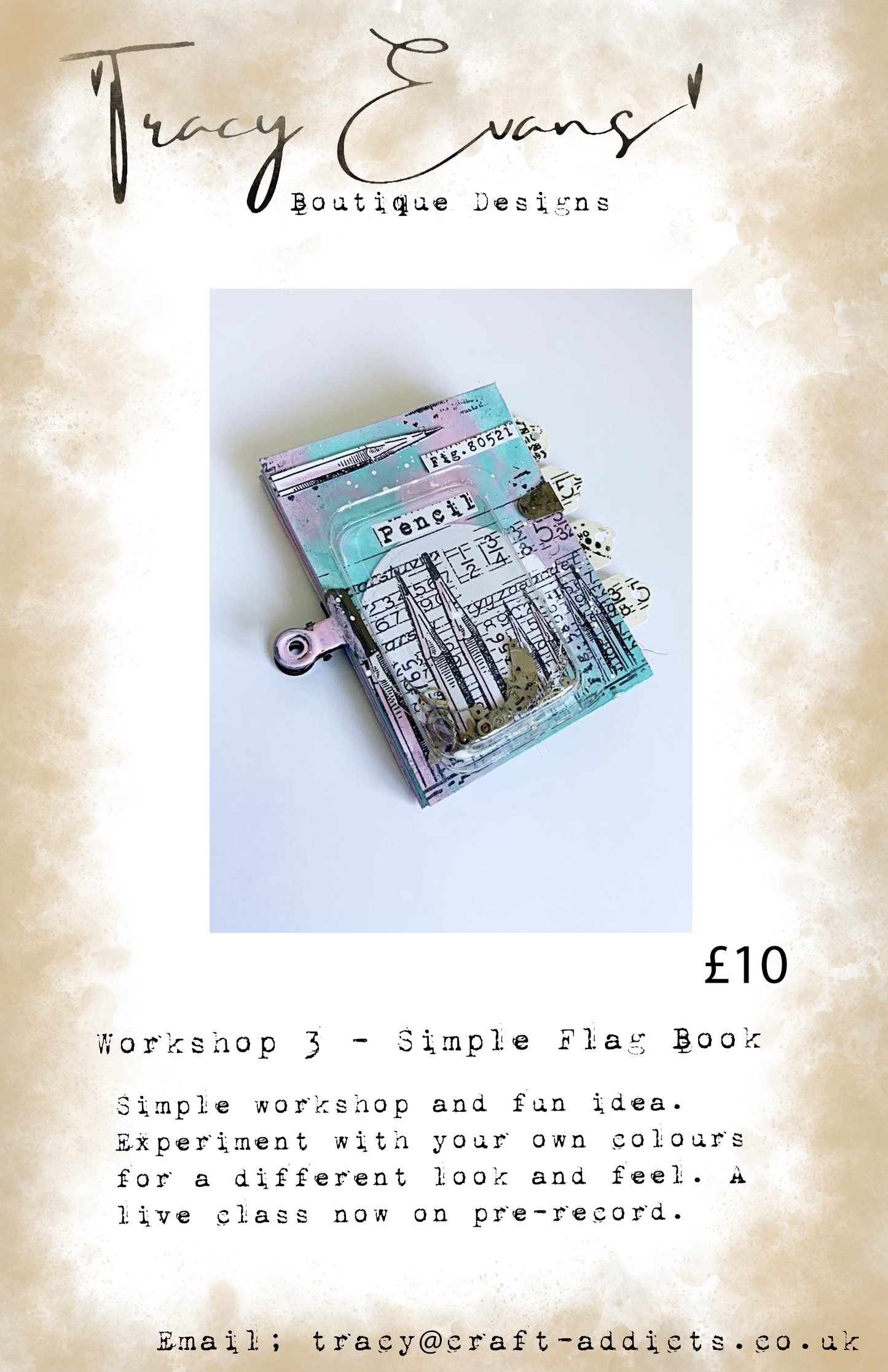 Workshop 003 Simple Flag Book