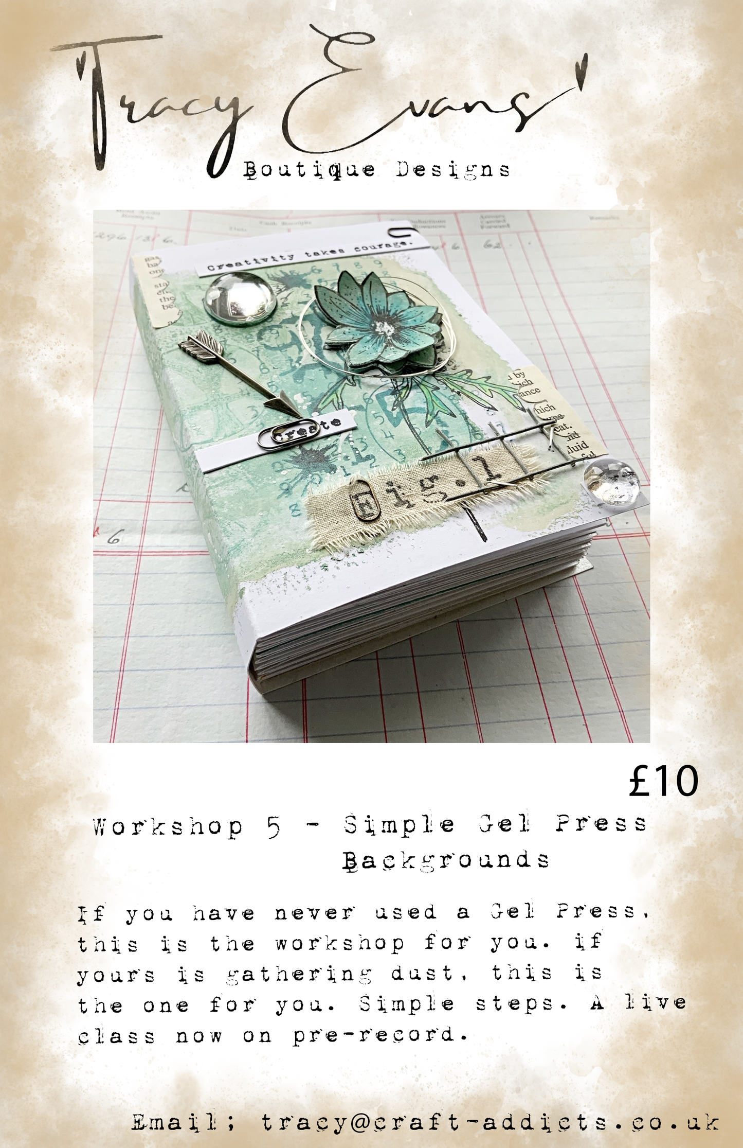 Workshop 005 Simple Gel Press Backgrounds