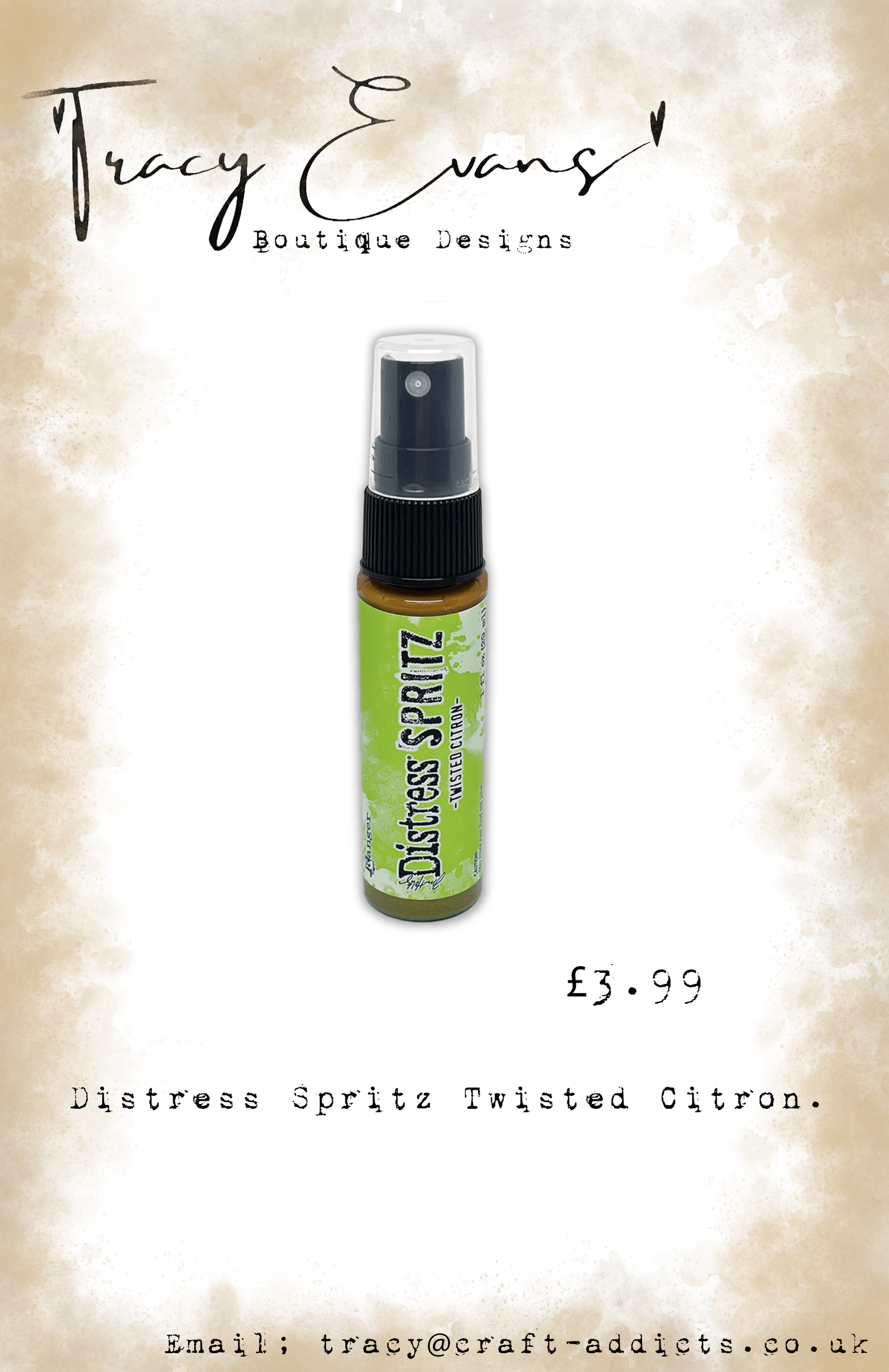 DI018 - Distress Spritz Twisted Citron