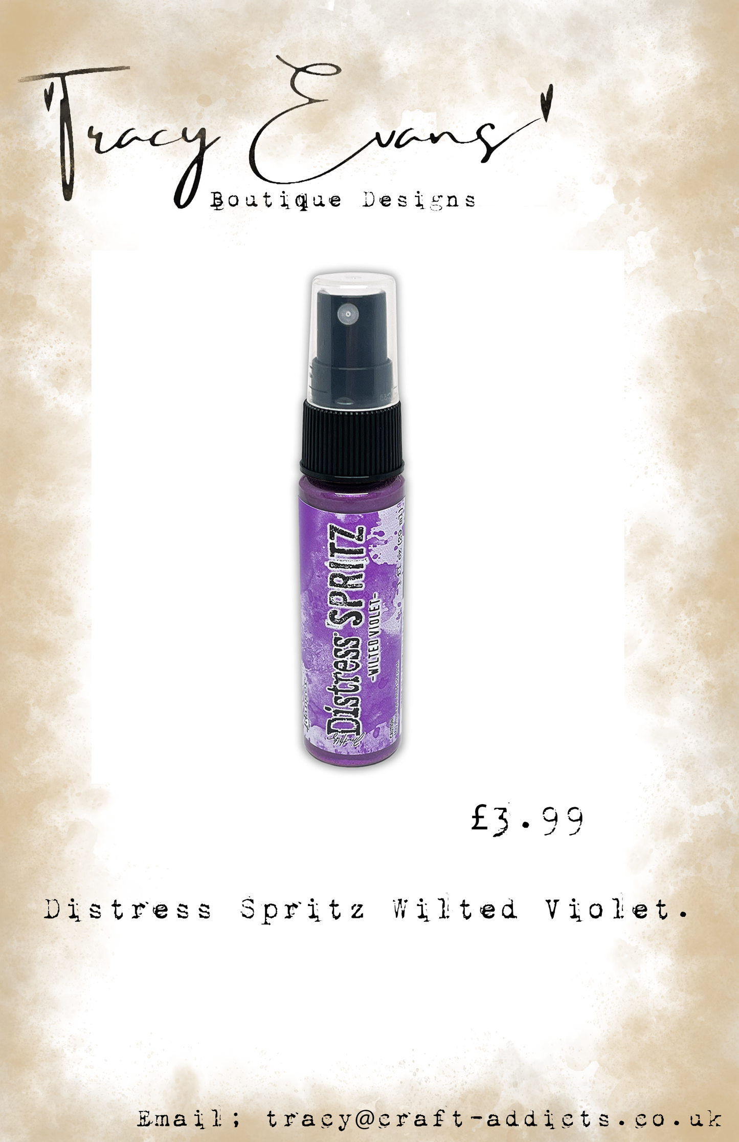 DI022 - Distress Spritz Wilted Violet