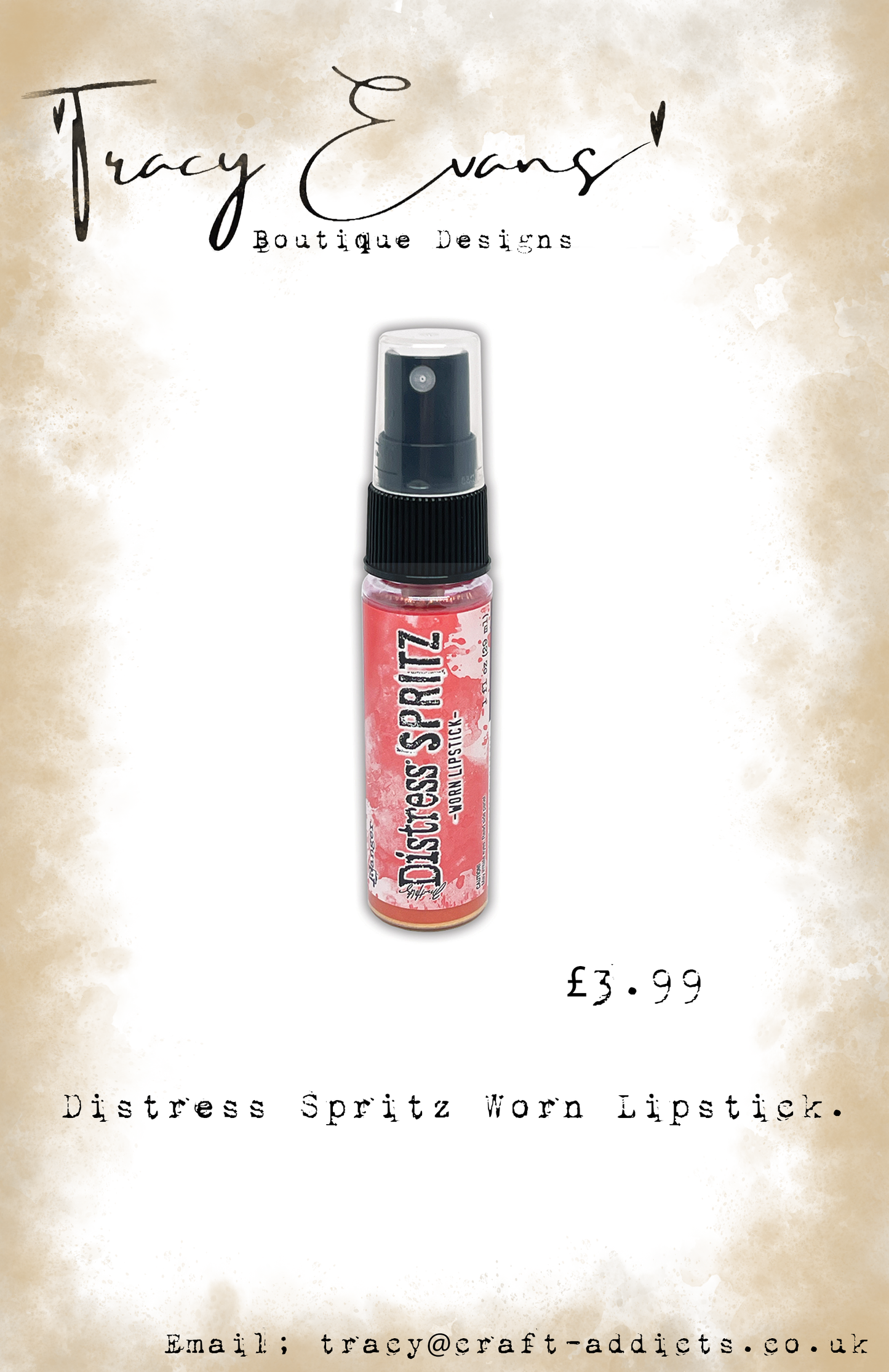 DI023 - Distress Spritz Worn Lipstick