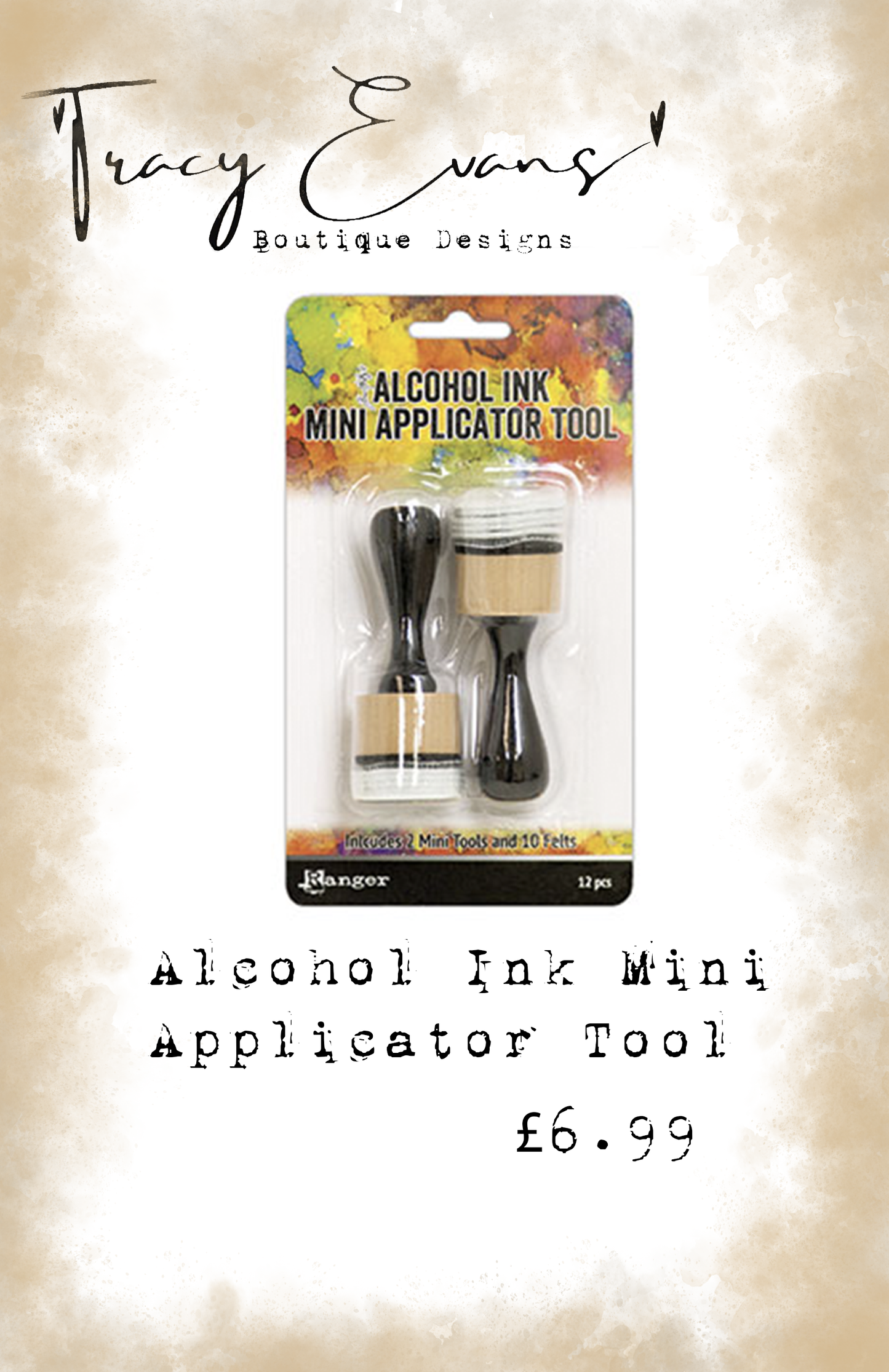 IN037 - Alcohol Ink Mini Applicator Tool