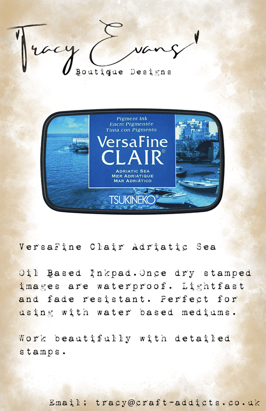 IN038 - VersaFine Clair Adriatic Sea - New Colour For 2026