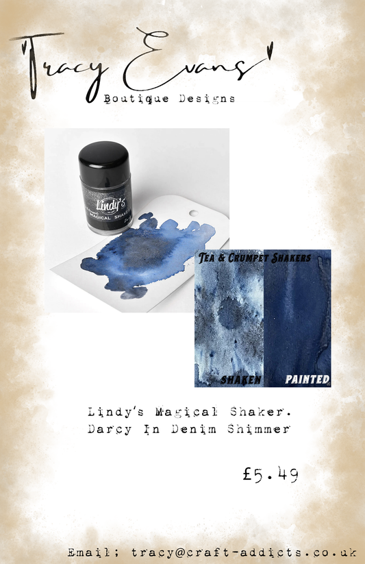 LI047 - Lindy’s Magical Shakers Darcy In Denim Shimmer