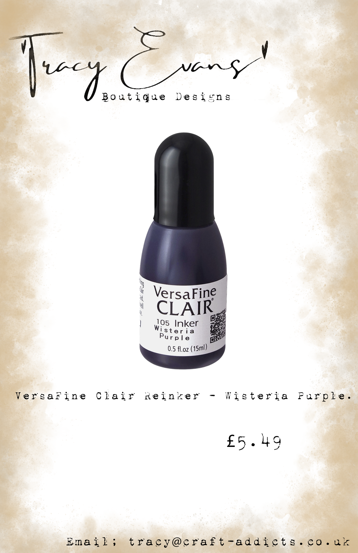 IN049 - VersaFine Clair Reinker Wisteria Purple