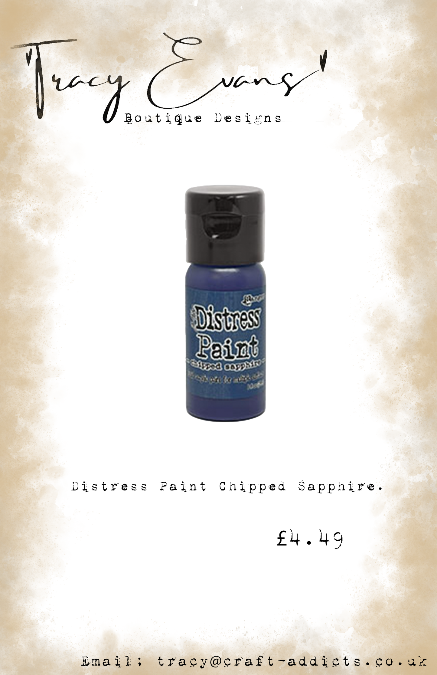 DI094 - Distress Paint Chipped Sapphire