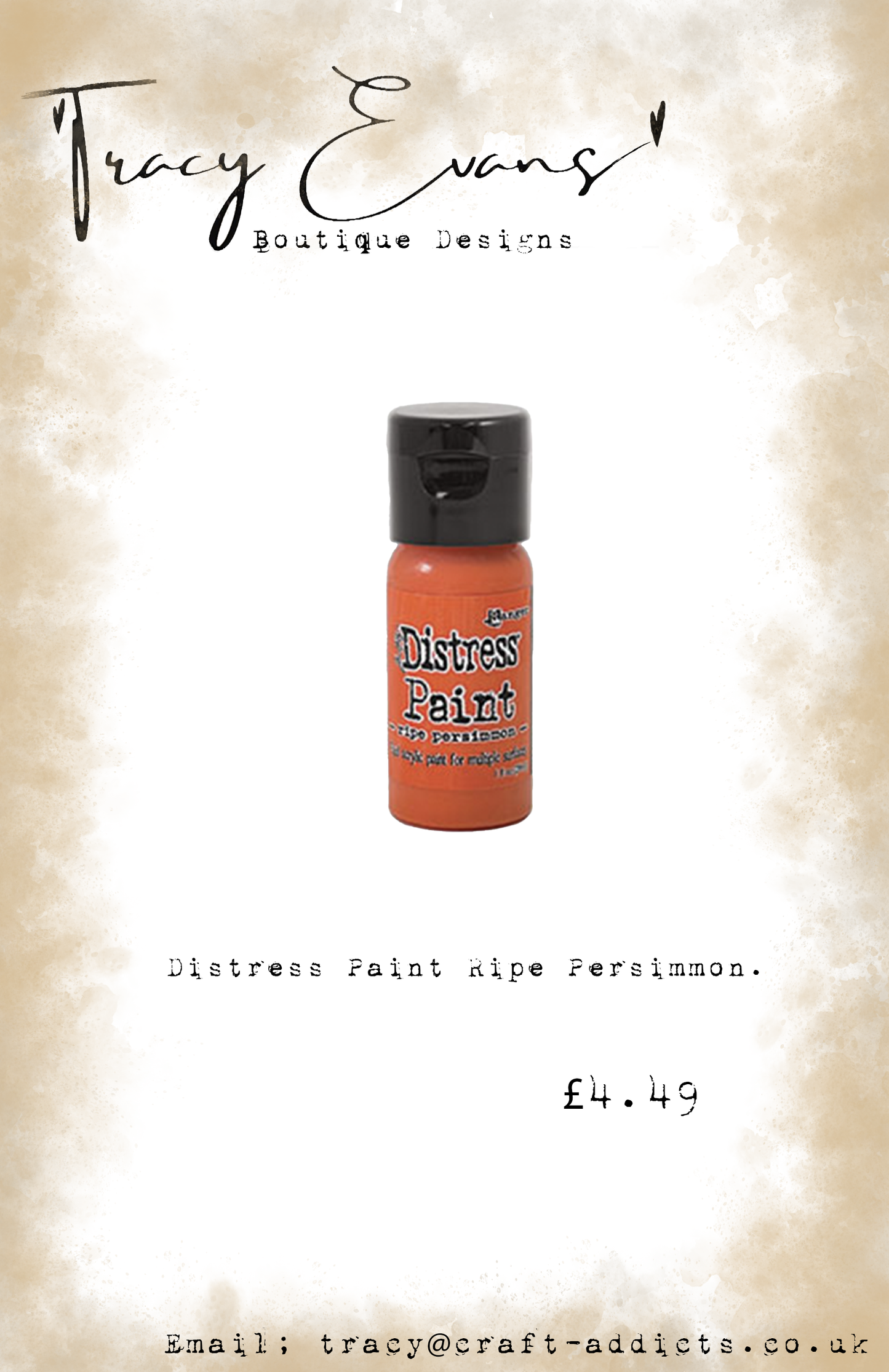 DI104 - Distress Paint Ripe Persimmon