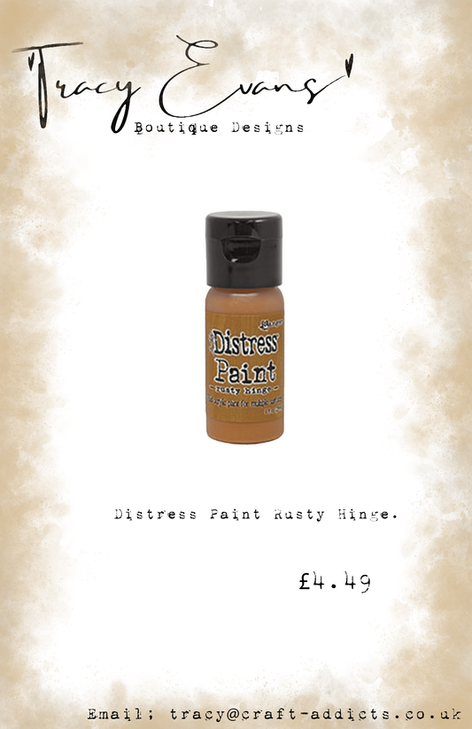 DI105 - Distress Paint Rusty Hinge