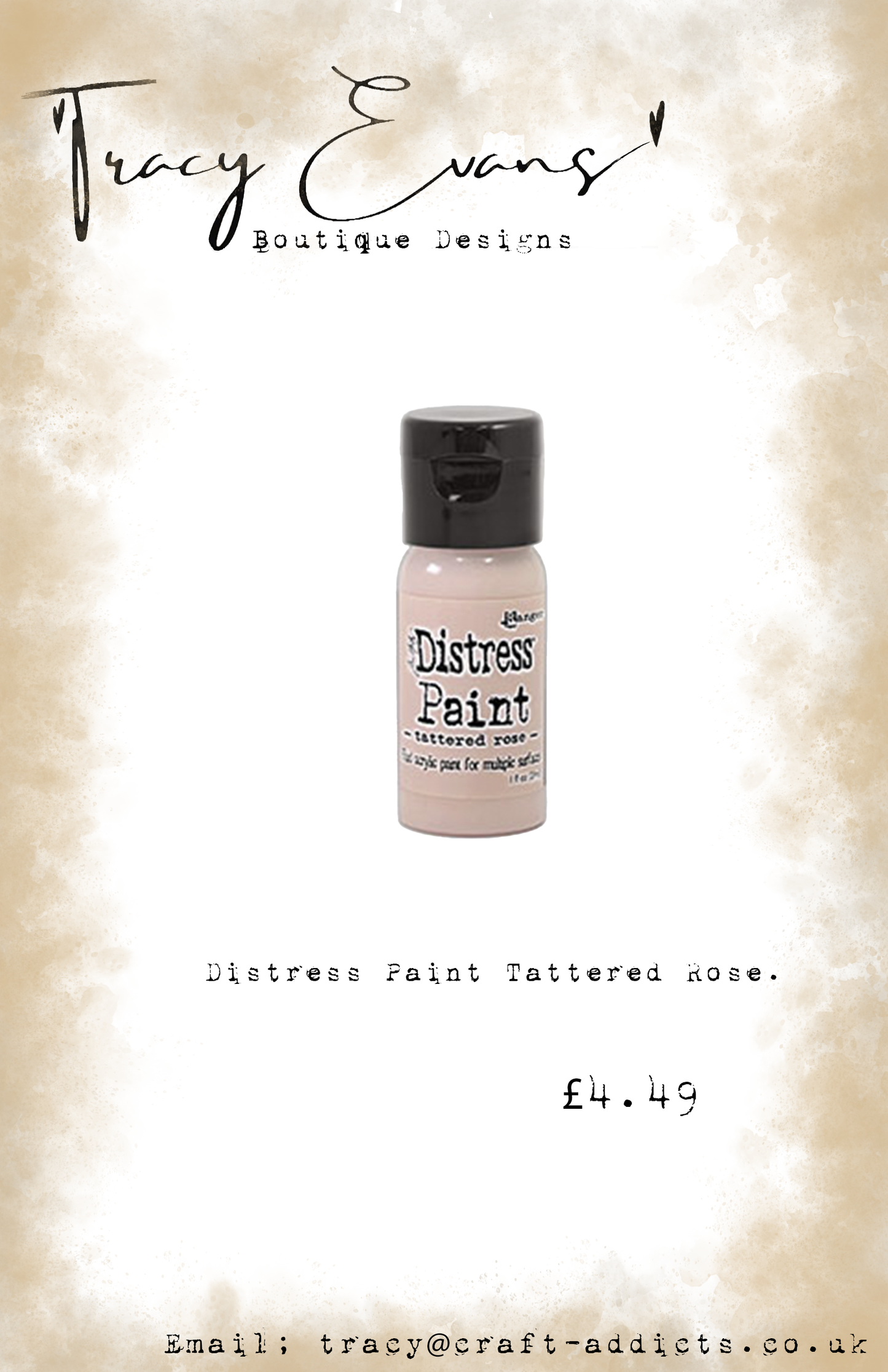 DI111 - Distress Paint Tattered Rose