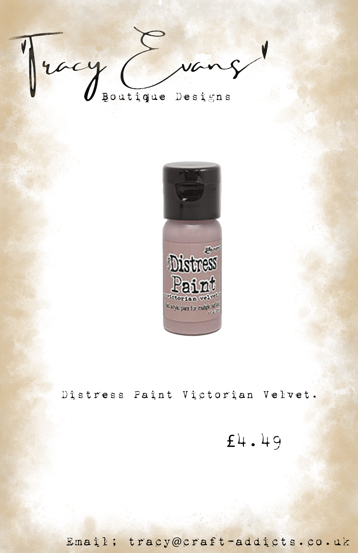 DI114 - Distress Paint Victorian Velvet