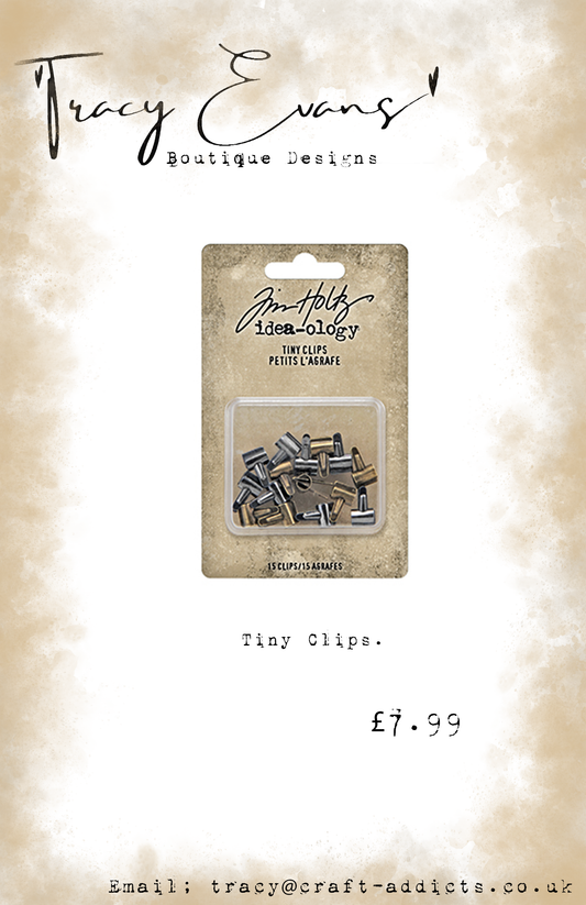 EM003 - Tim Holtz Ideaology Tiny Clips