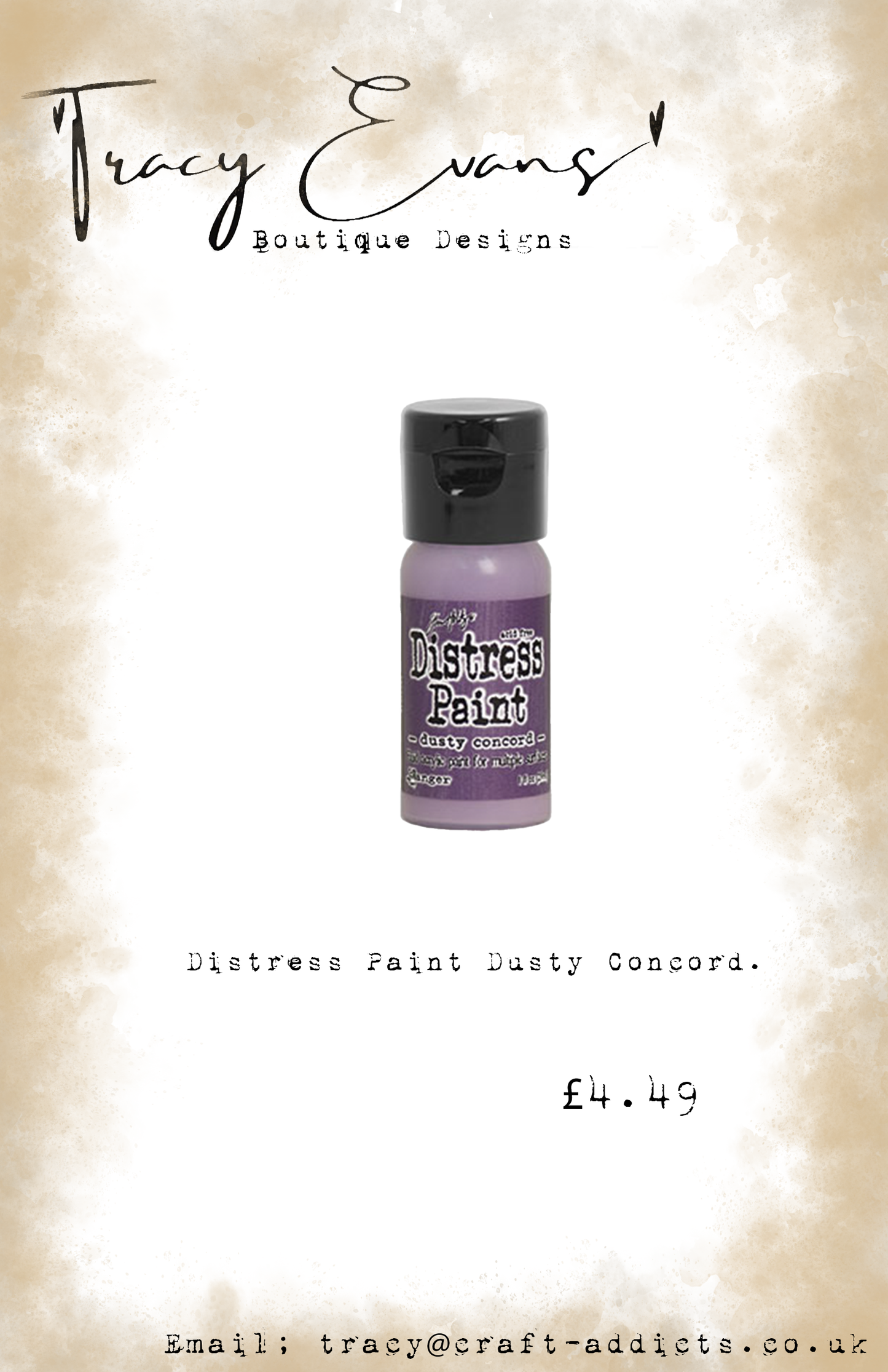 DI121 - Distress Paint Dusty Concord