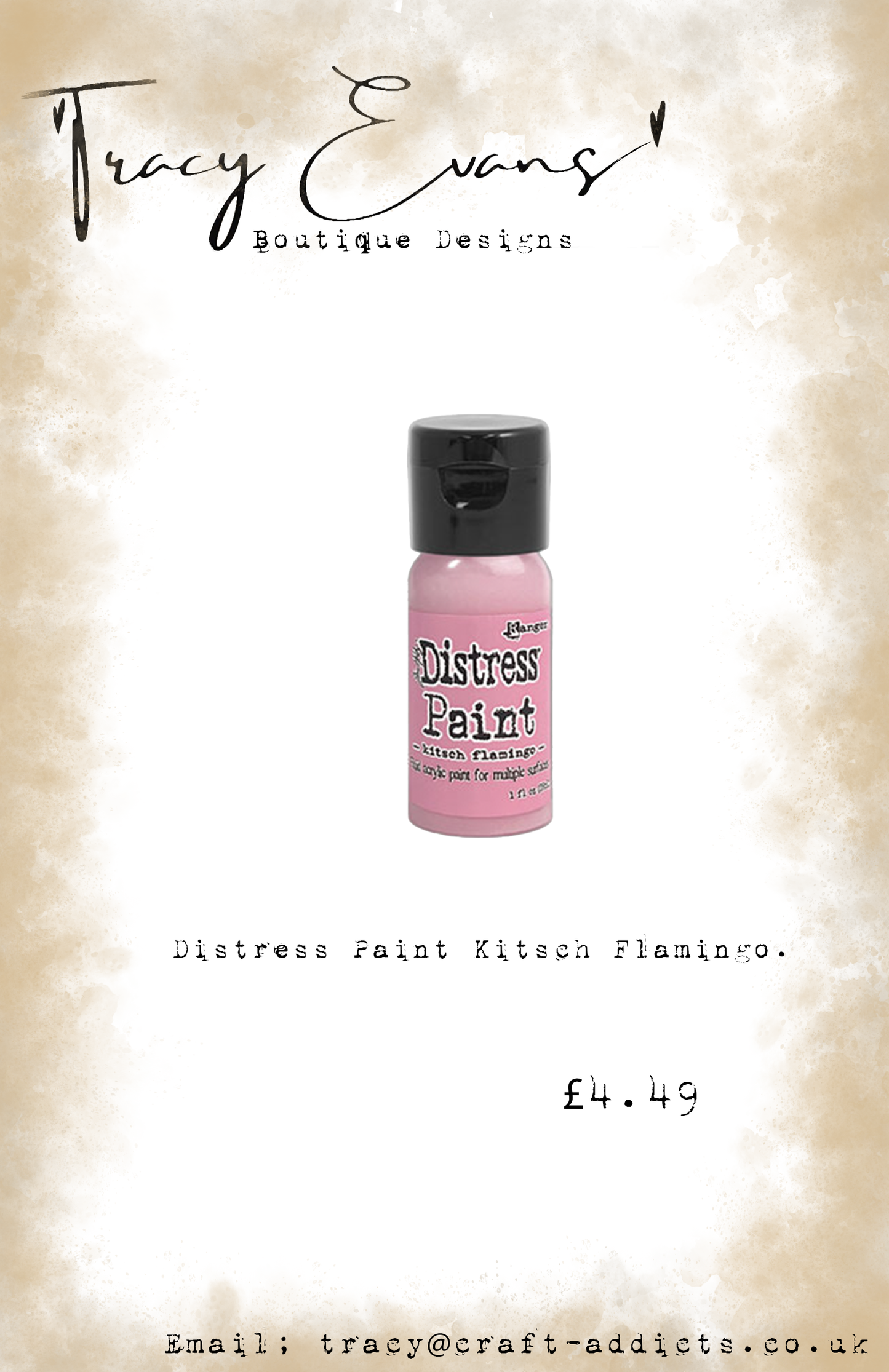DI122 - Distress Paint Kitsch Flamingo