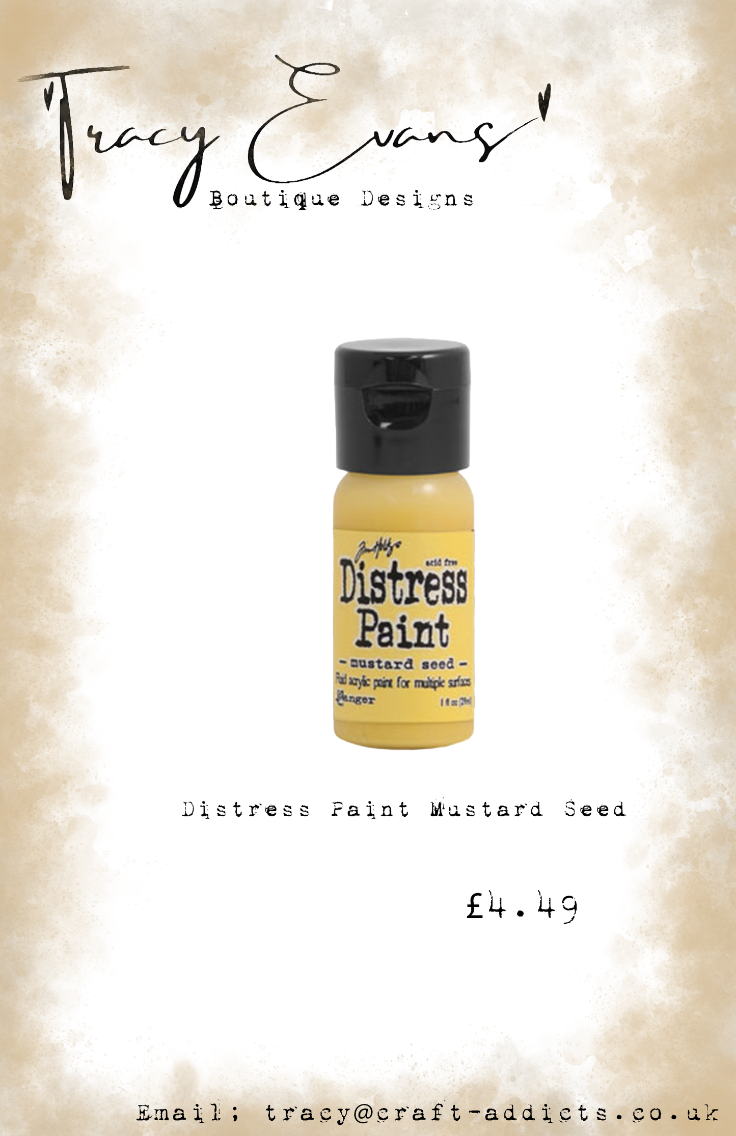 DI129 - Distress Paint Mustard Seed