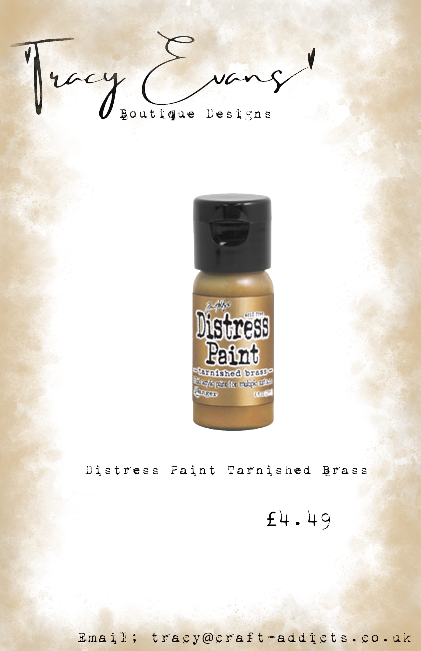 DI131 - Distress Paint Tarnished Brass