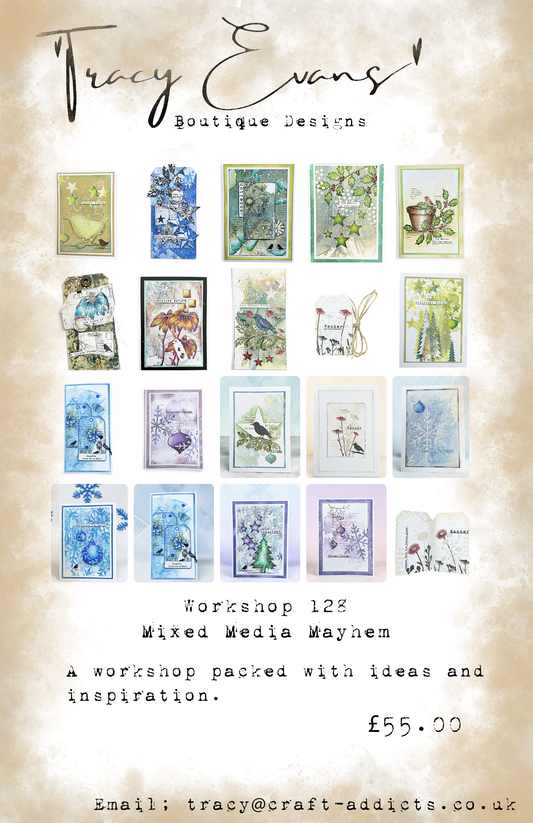 Workshop 128 - Mixed Media Mayhem
