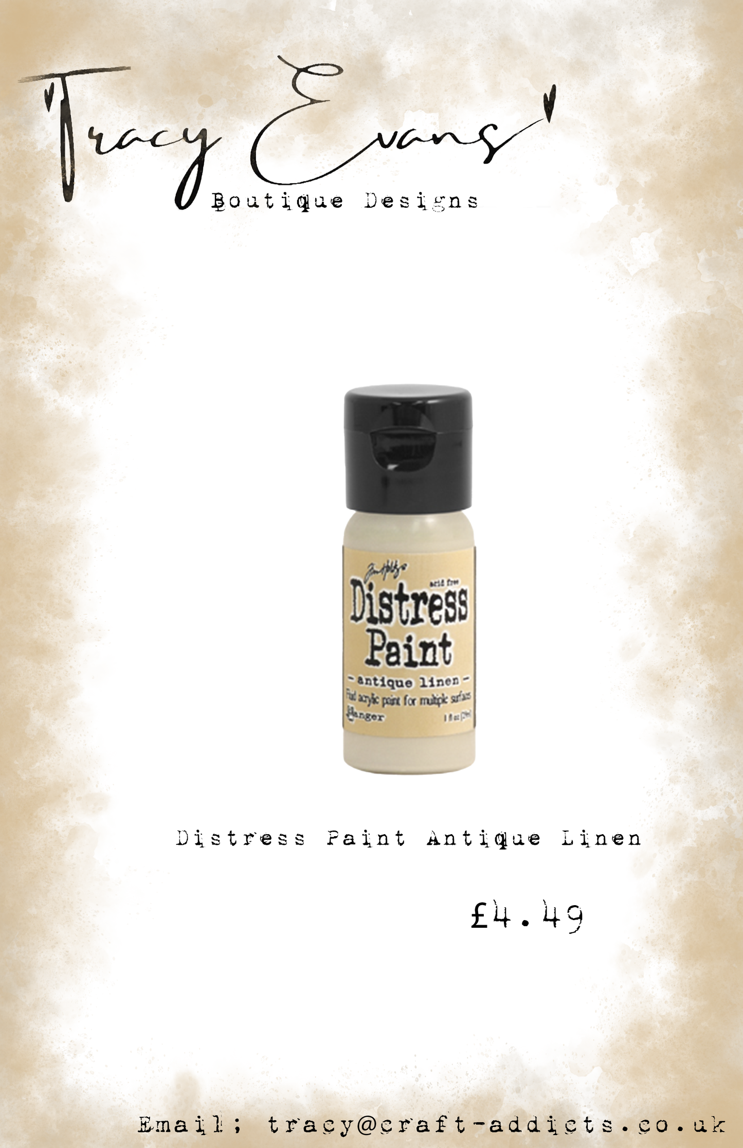 DI147 - Distress Paint Antique Linen