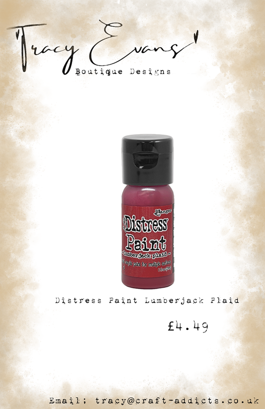 DI154 - Distress Paint Lumberjack Plaid