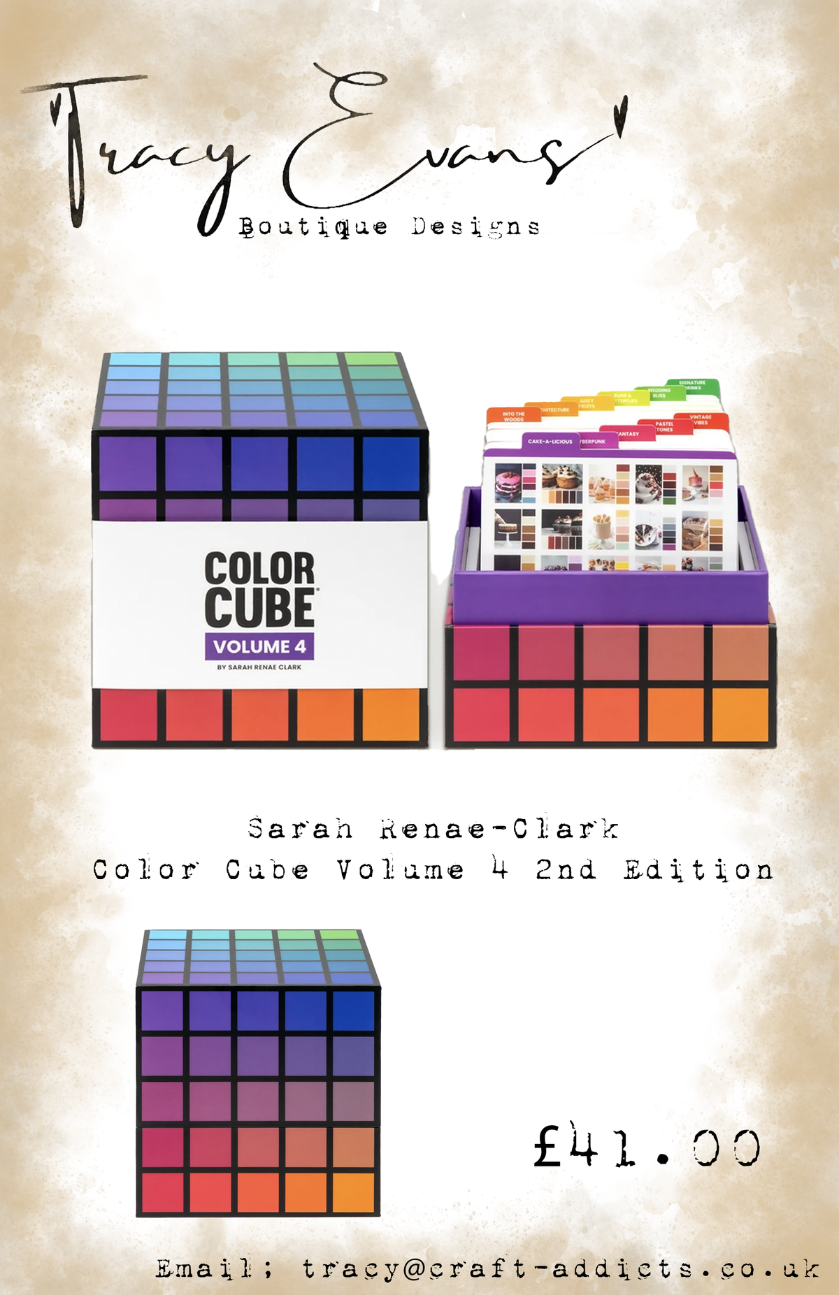 AC031 - Sarah Renae Clark Colour Cube 2nd Edition Volume 4 PRE ORDER 2-3 Weeks Aporox