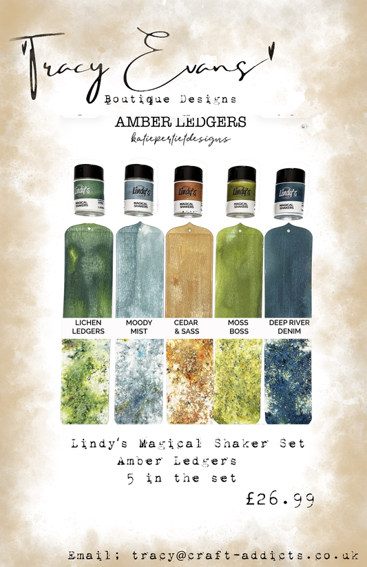 LI059 - Lindy’s Magical Shaker Set Amber Ledgers