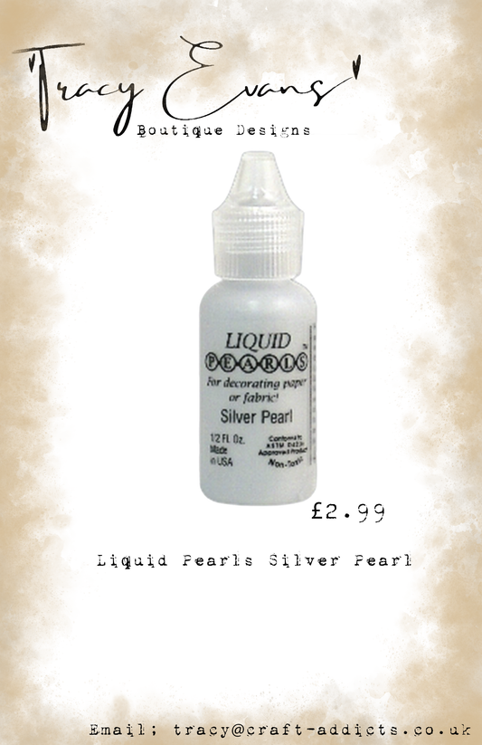 AC035 - Liquid Pearls Silver Pearl