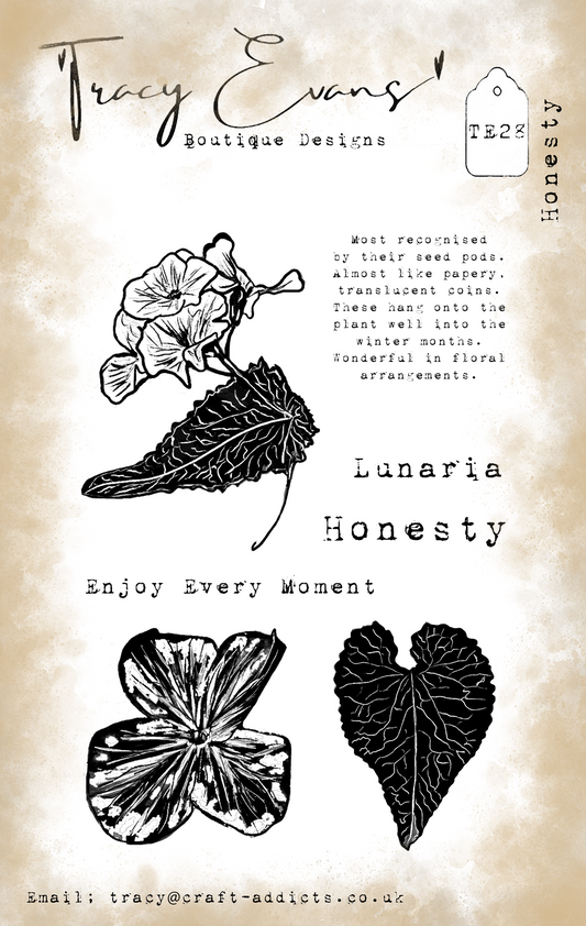 TE028 - Honesty (A6 Stamp)